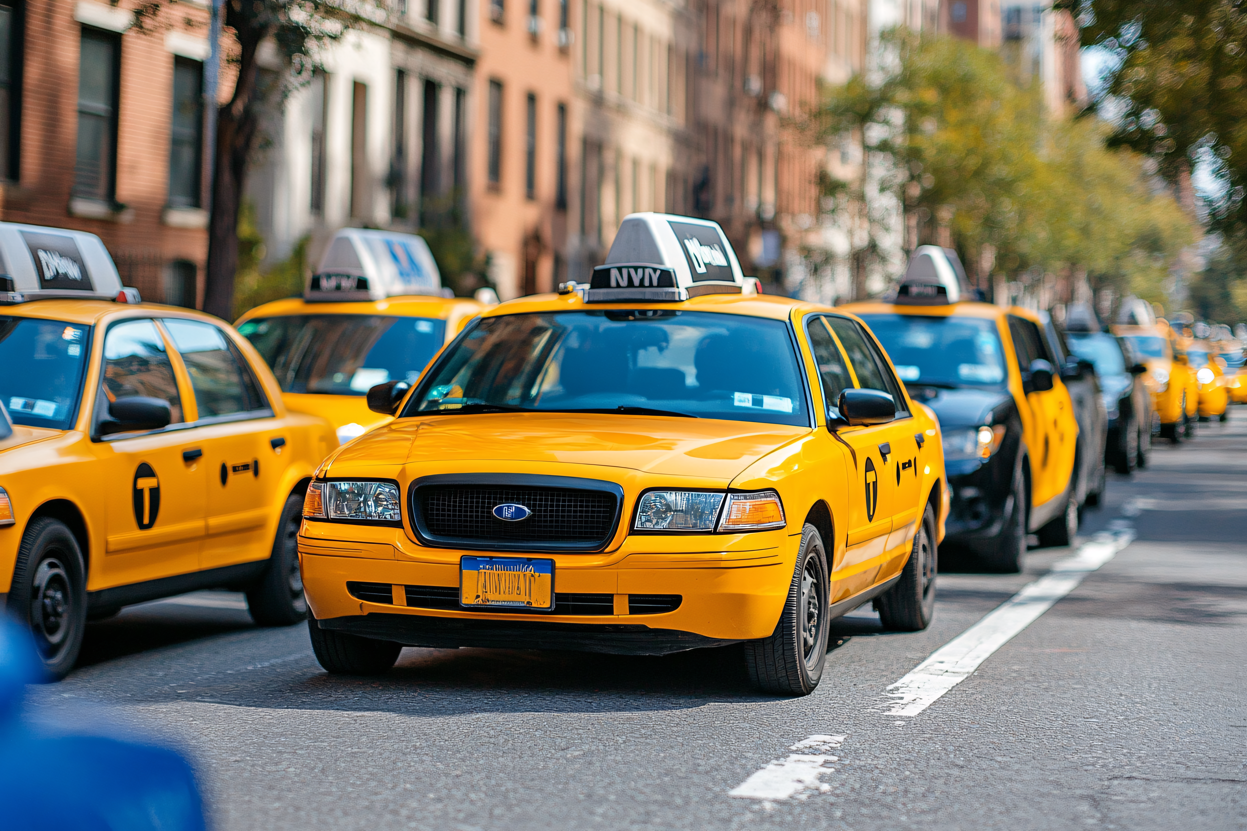 New York Taxi Row