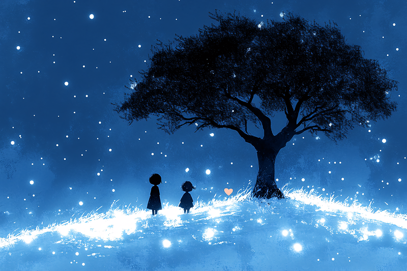 Night Under The Starry Tree