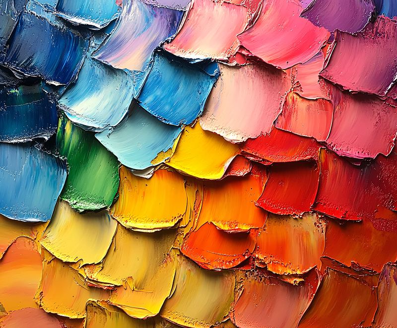 Oil Paint Palette