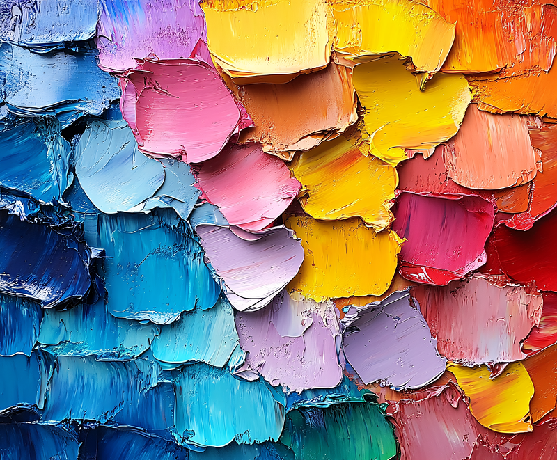 Oil Paint Strokes