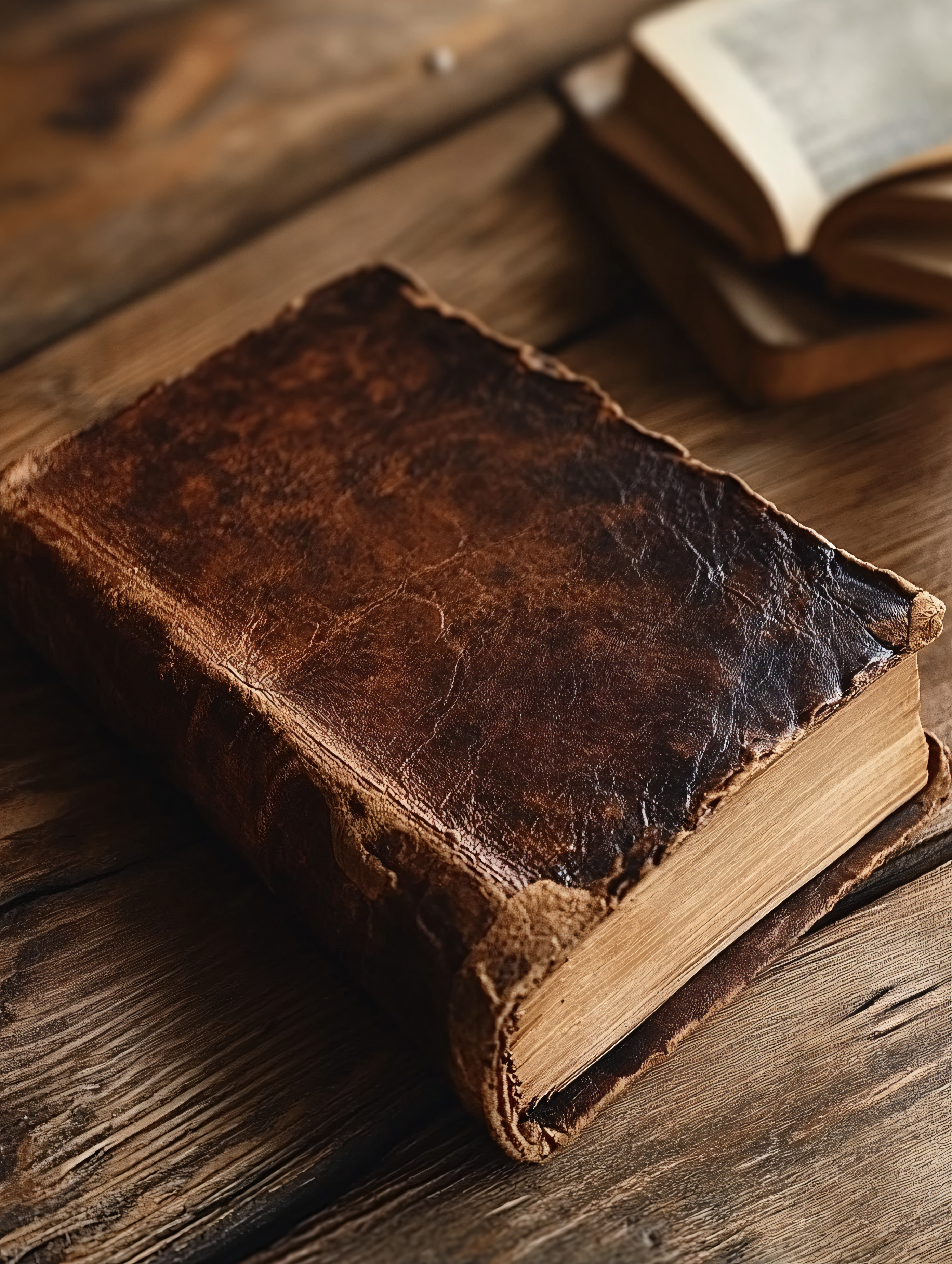 Old Leather Book