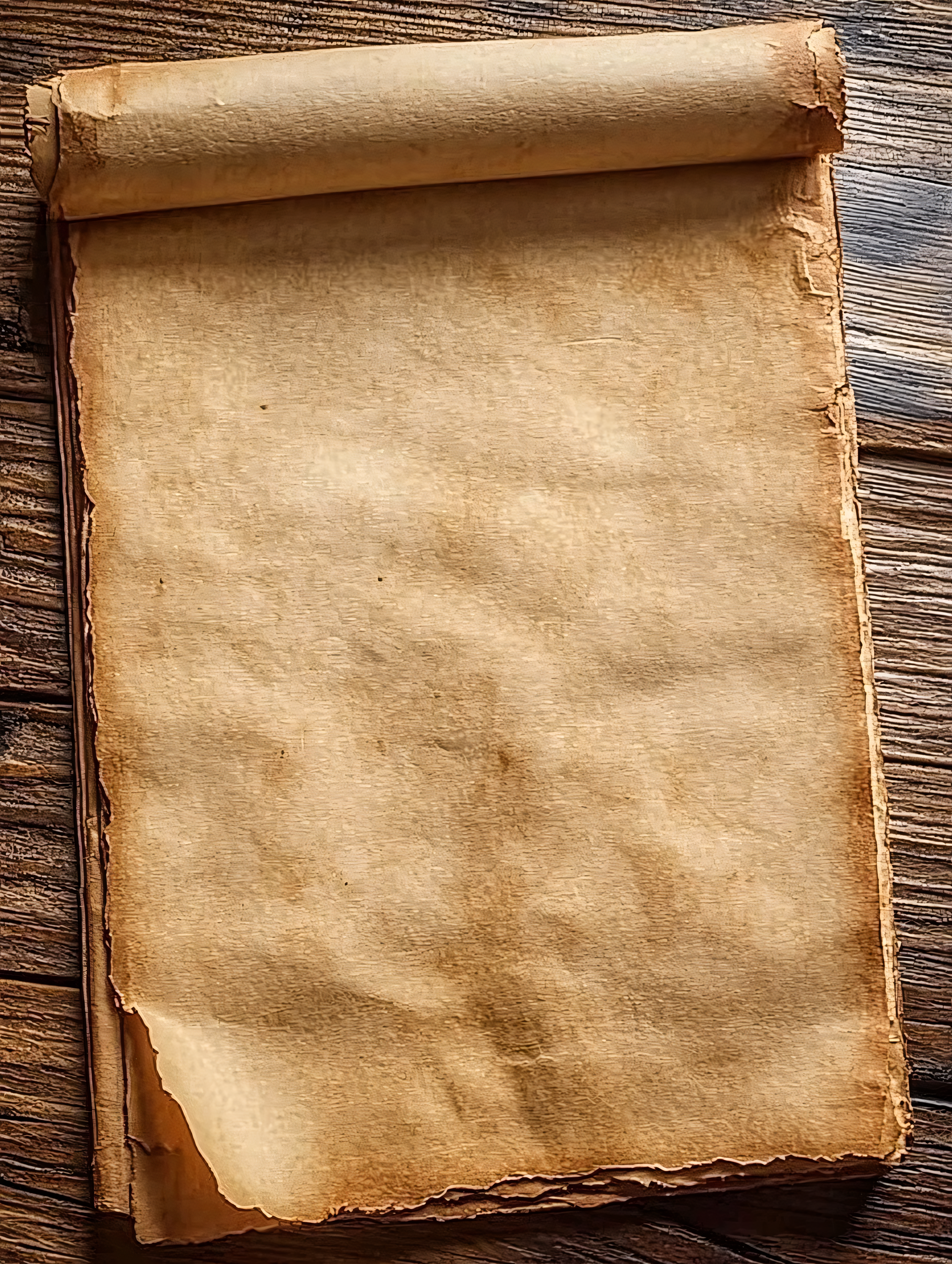 Old Paper Scroll