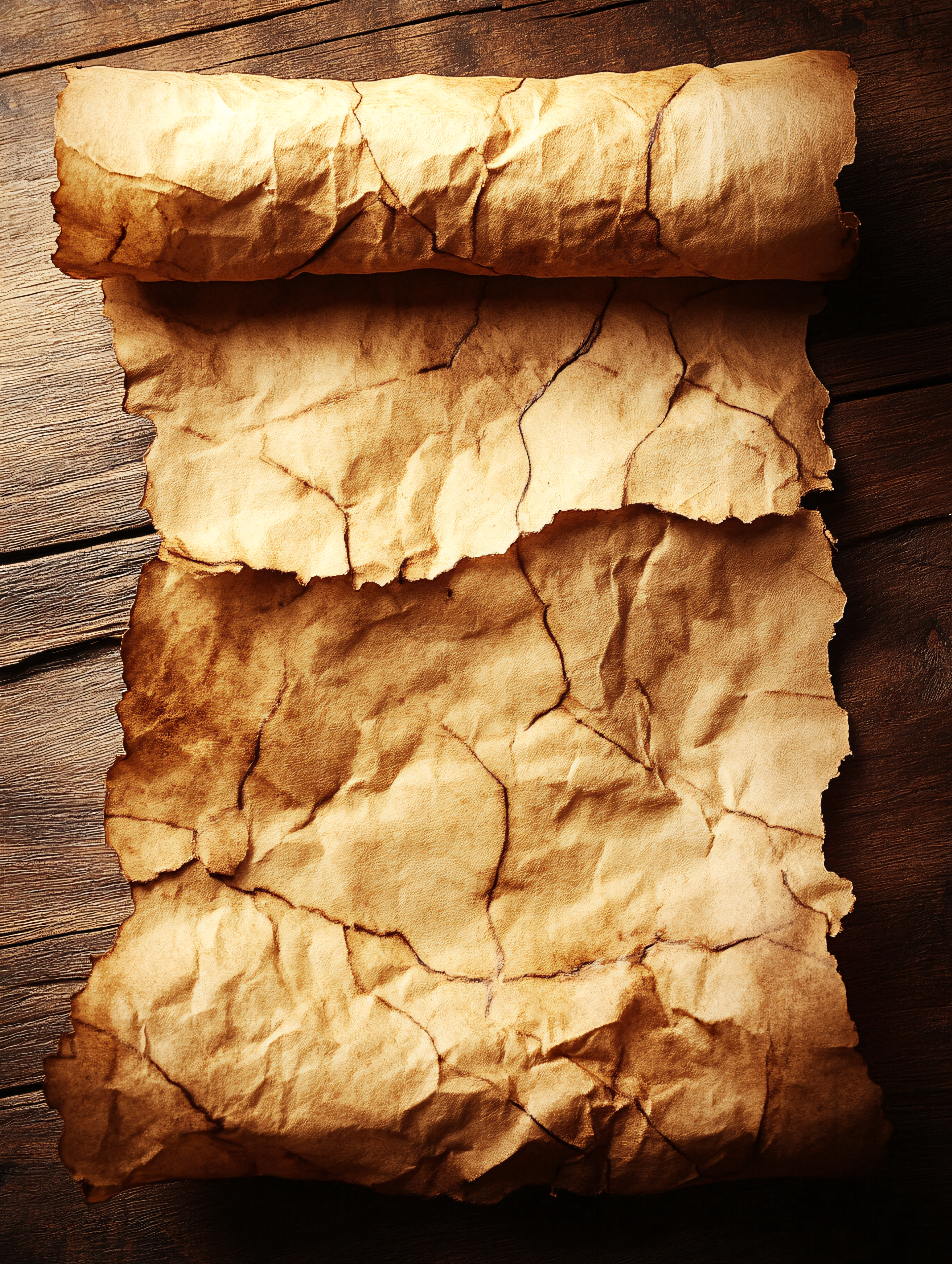 Old Parchment Scroll