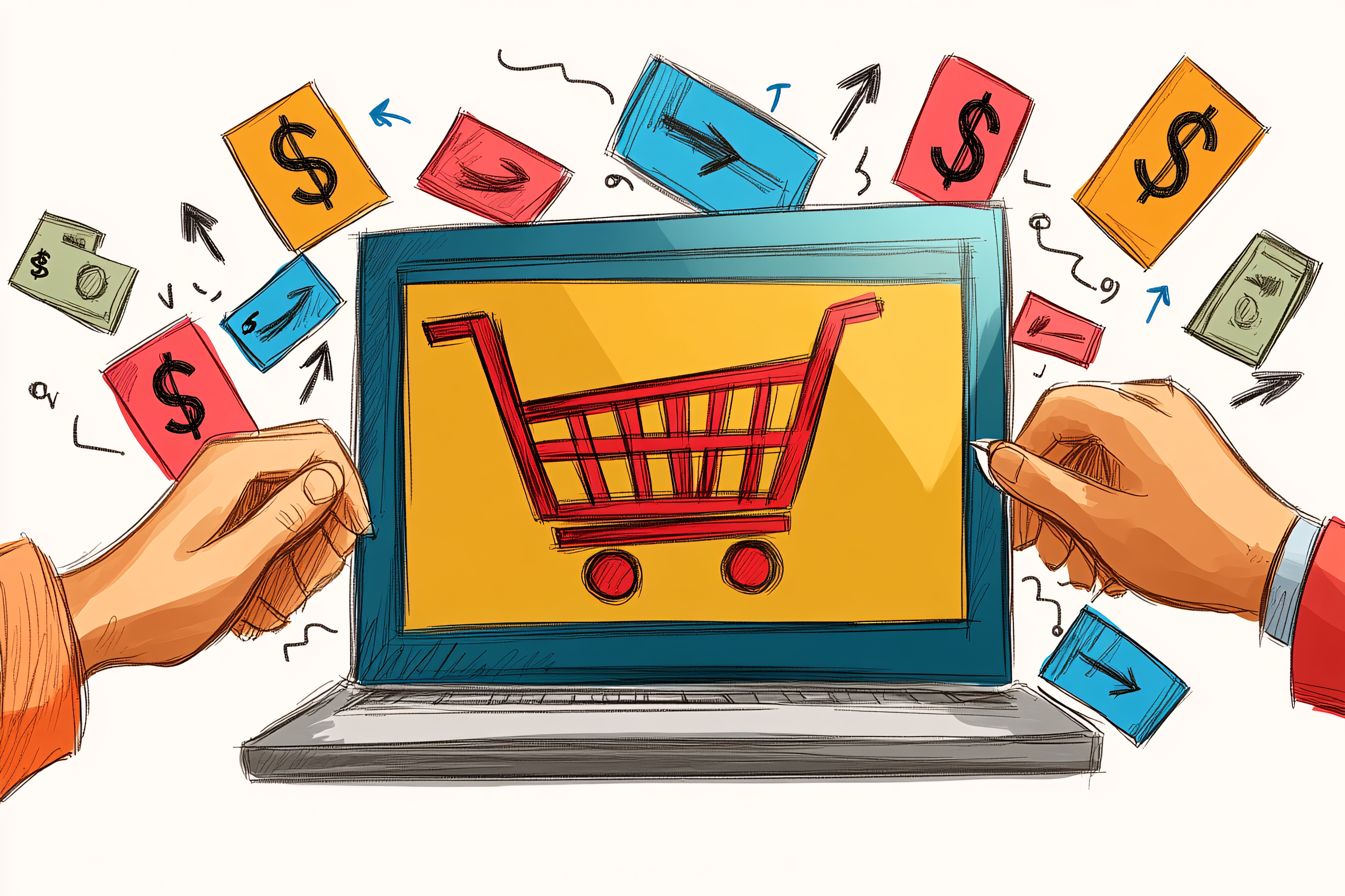 Online Shopping Concept