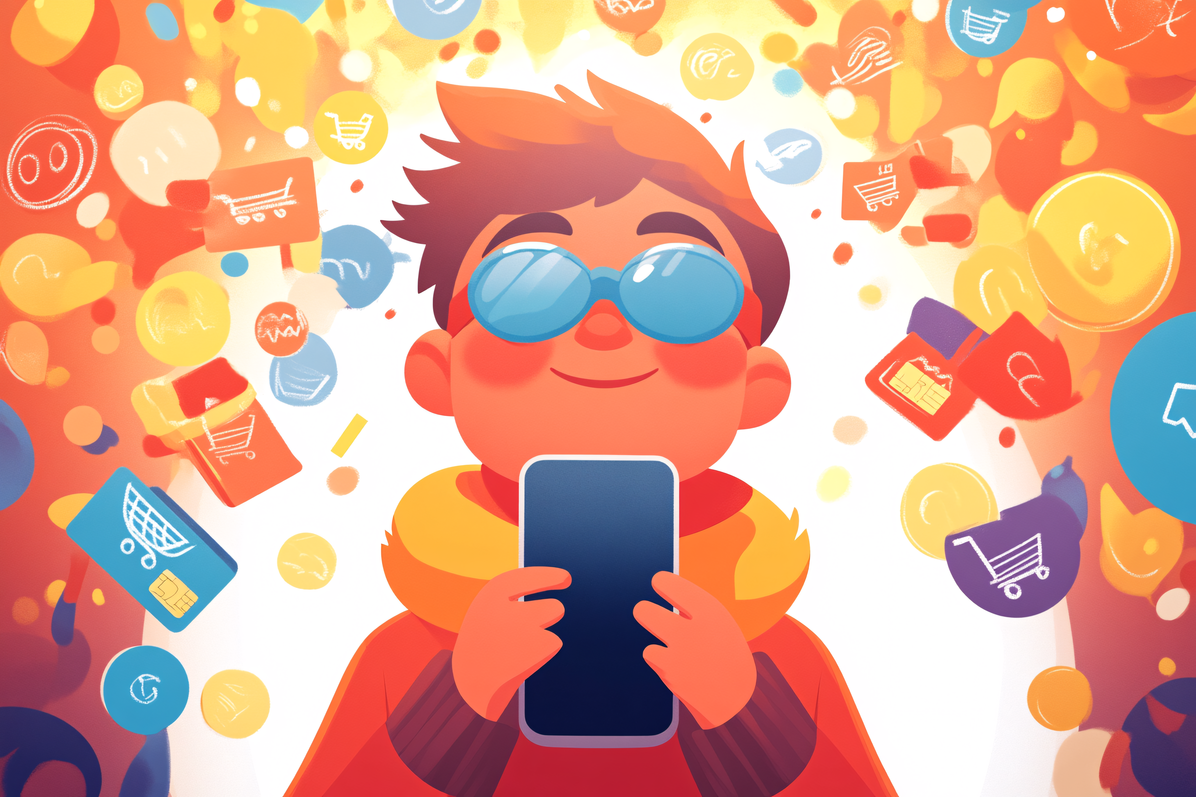 Online Shopping Illustration