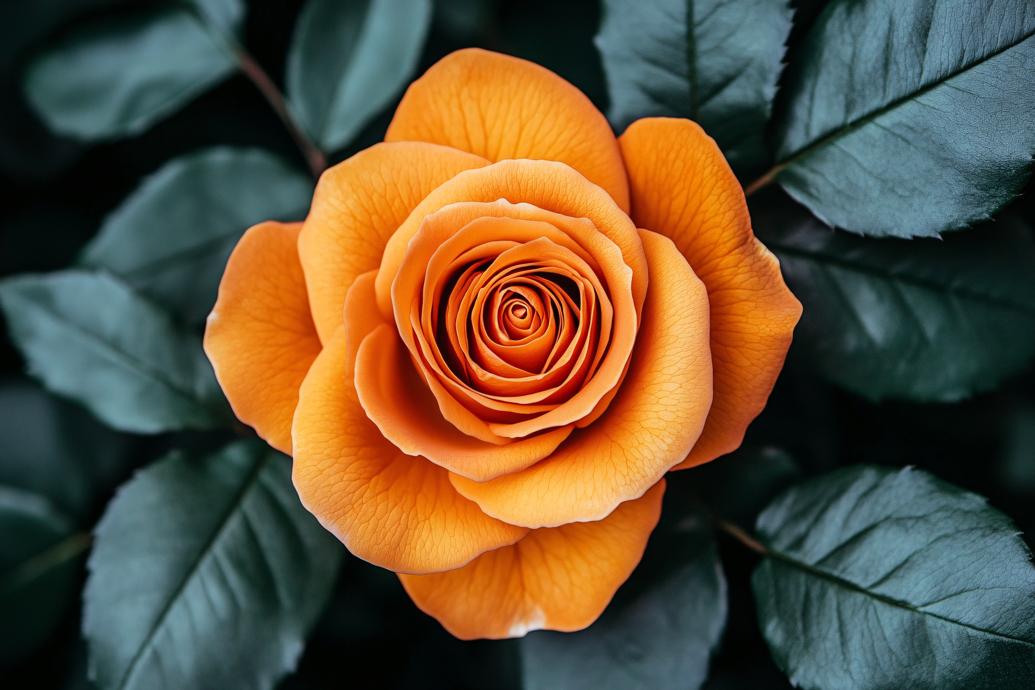 Orange Rose Blossom