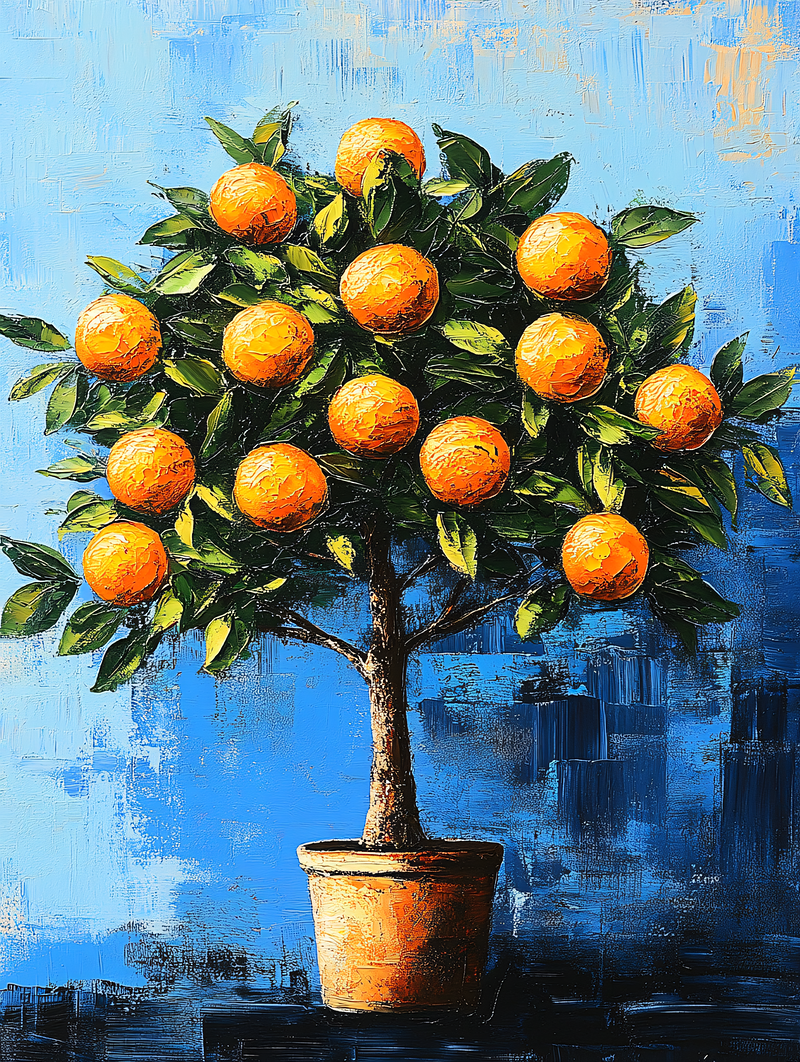 Orange Tree Still Life