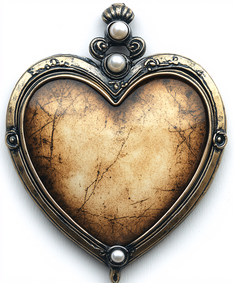 Ornate Heart Pendant