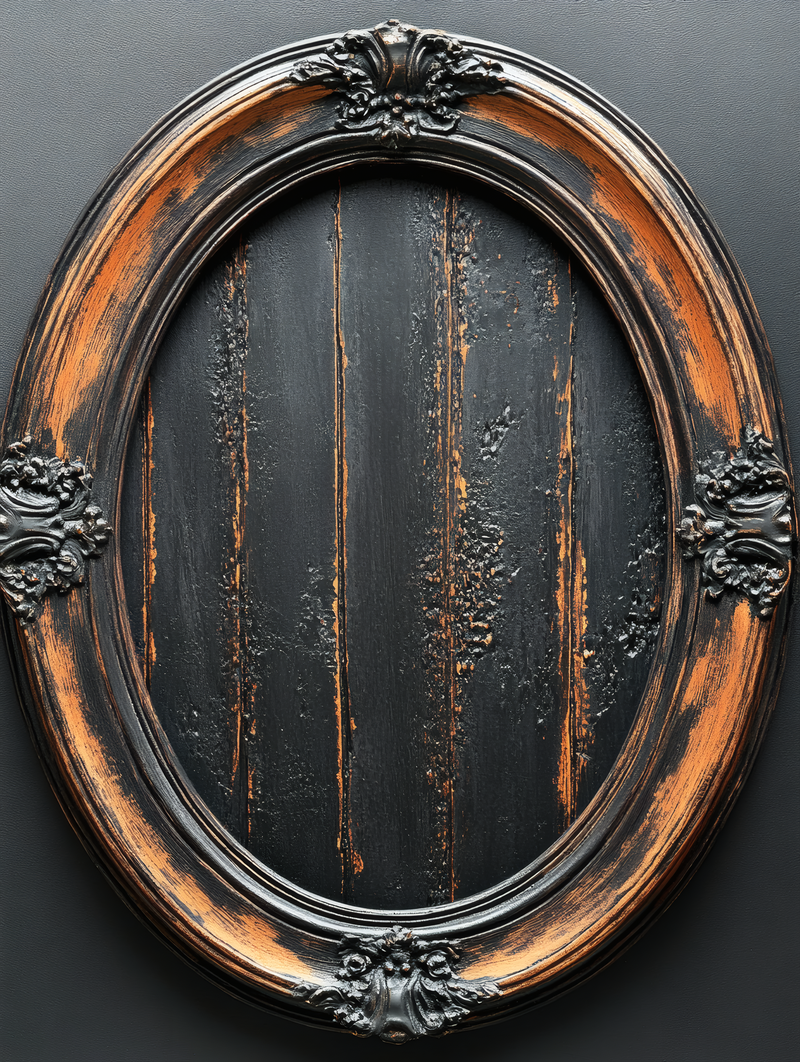 Ornate Oval Frame