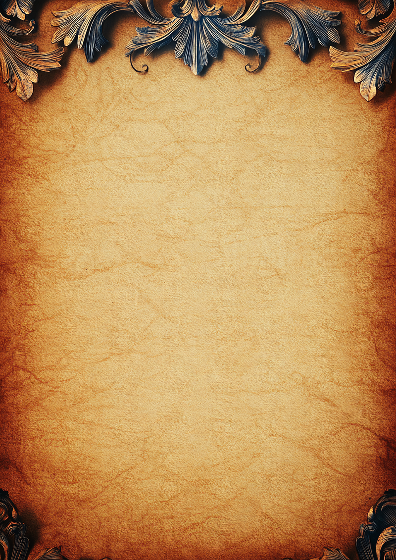 Ornate Vintage Paper Background