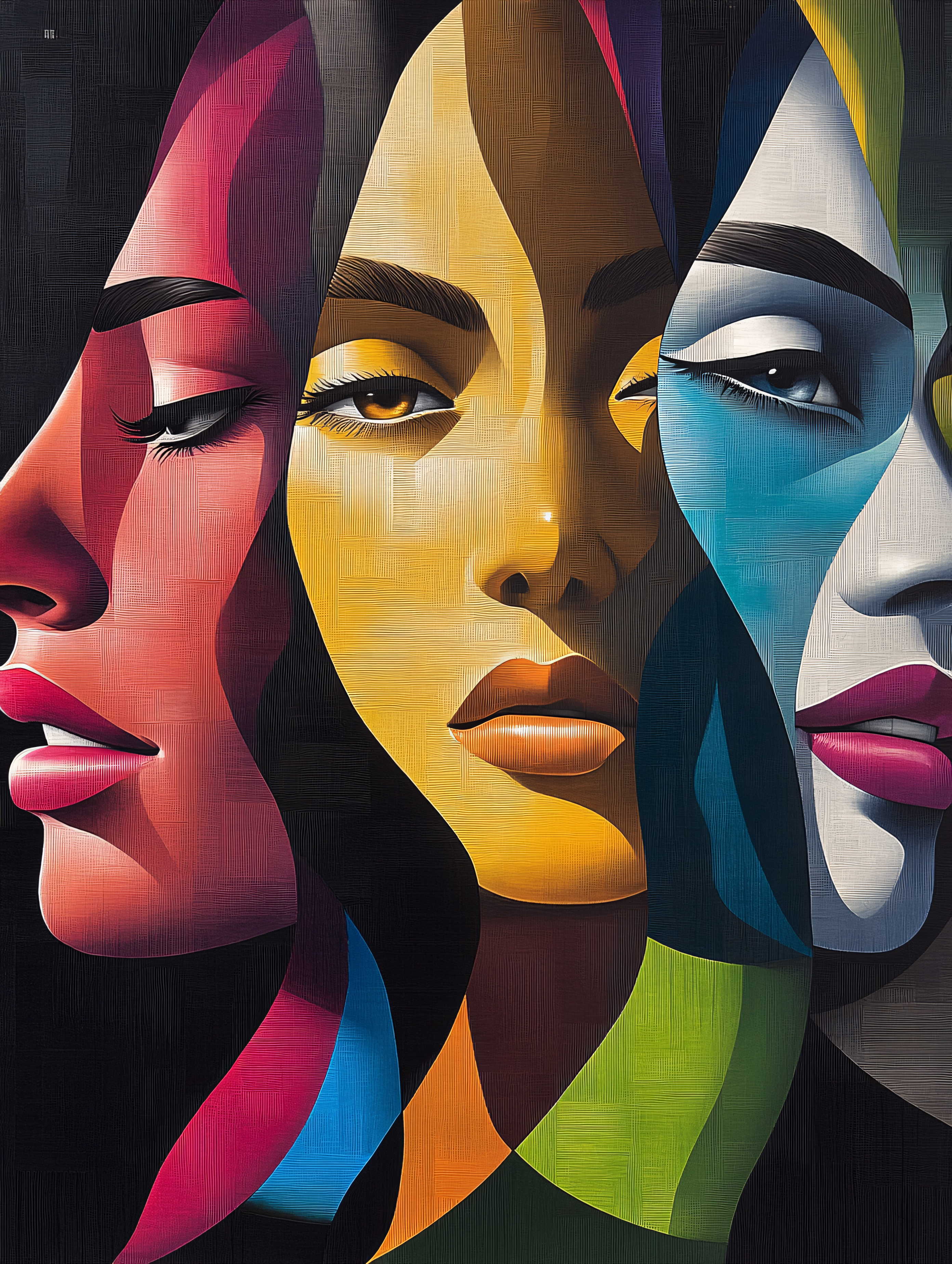 Overlapping Faces