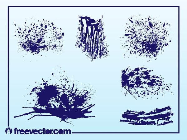 Paint Splatter Free Vector