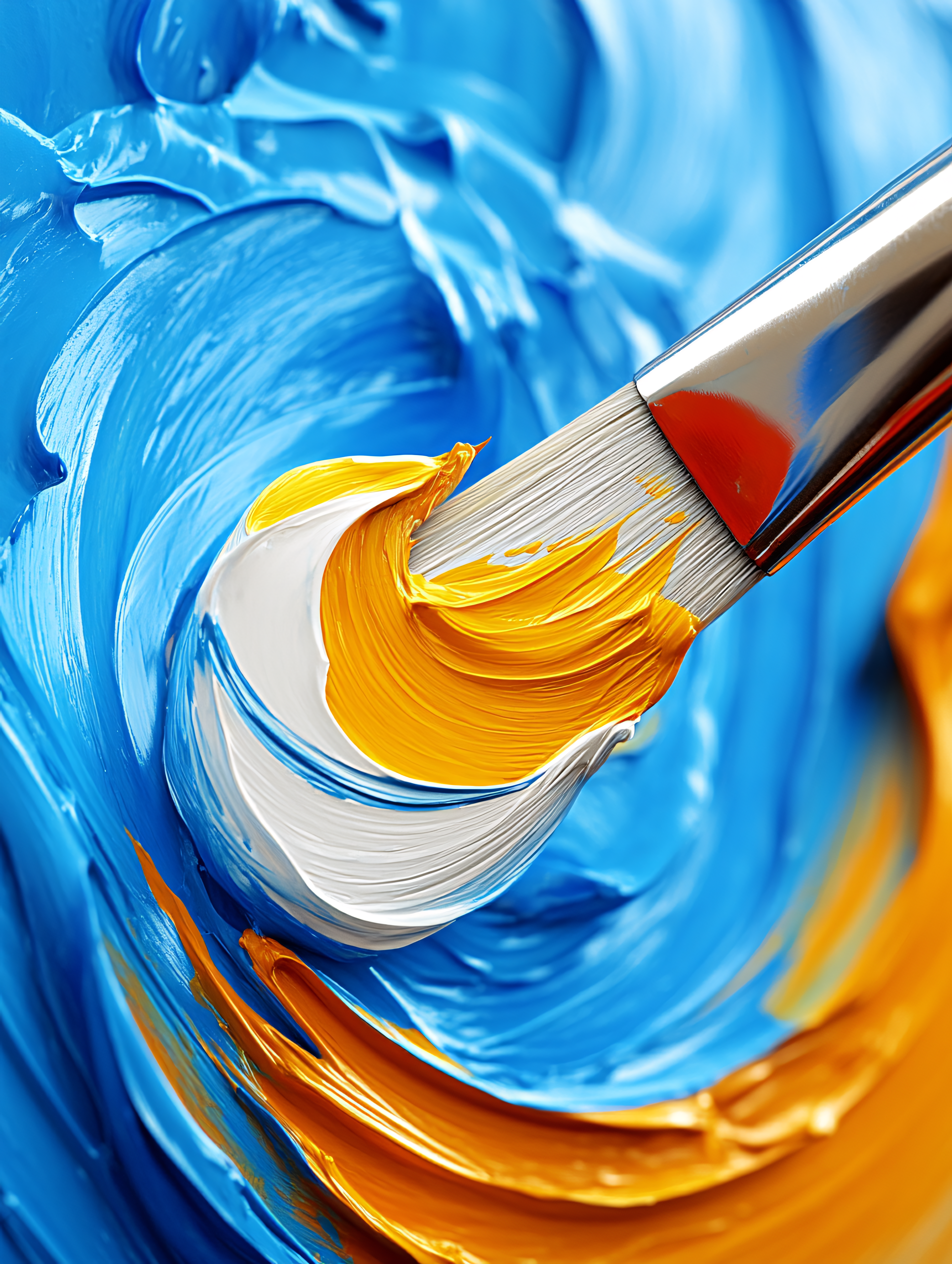Paintbrush Abstract