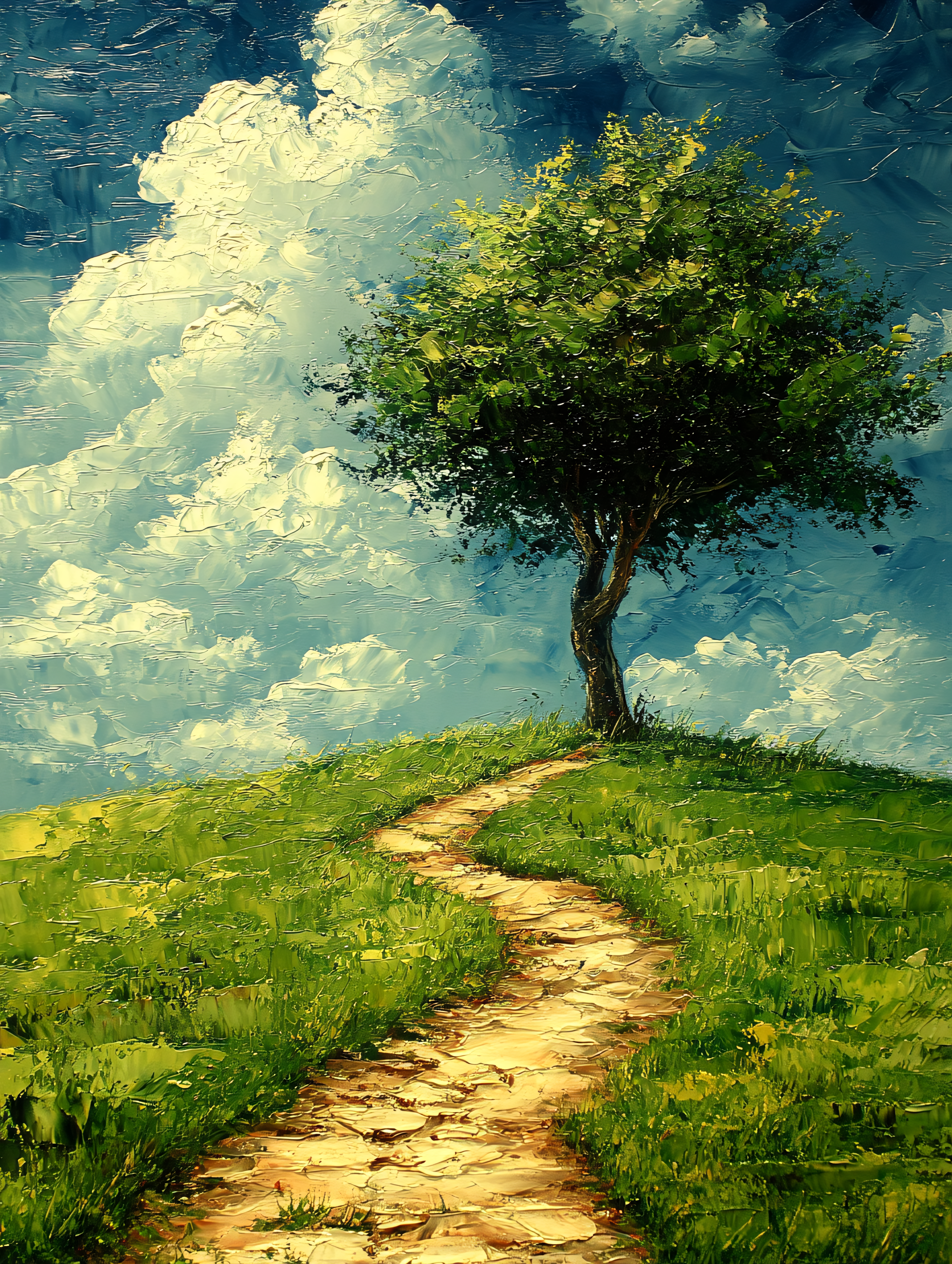 Path to Solitude Painting