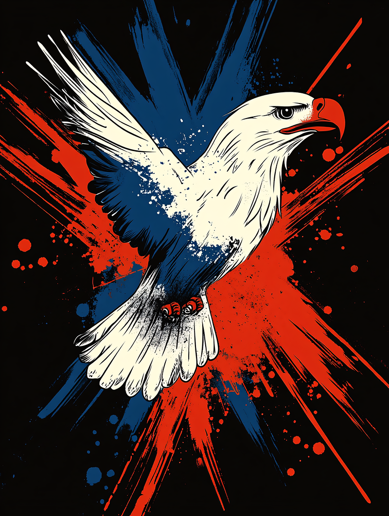 Patriotic Eagle