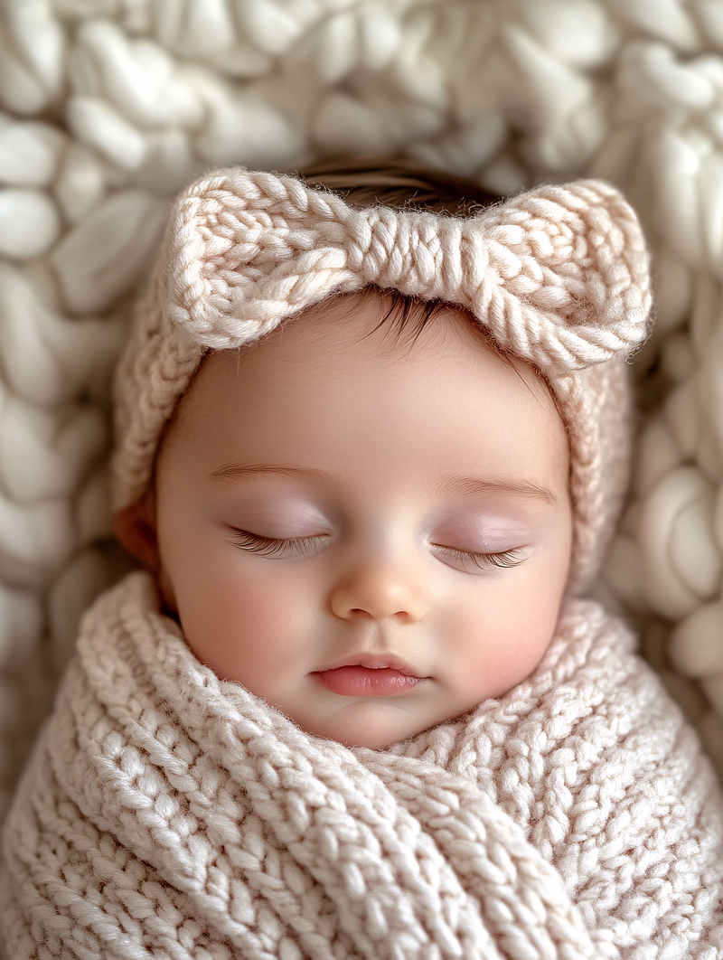 Peaceful Baby Girl