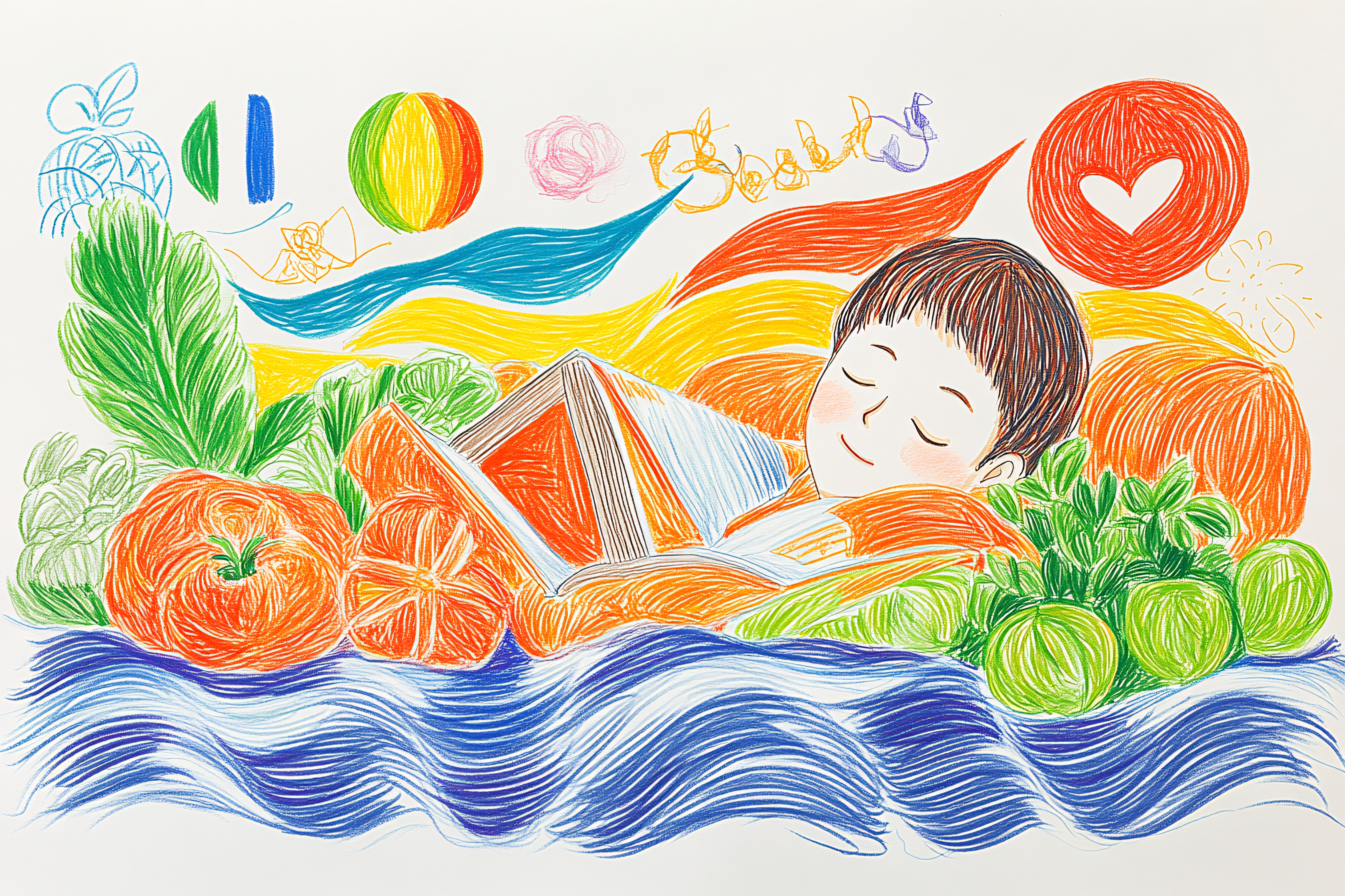 Peaceful Slumber Illustration
