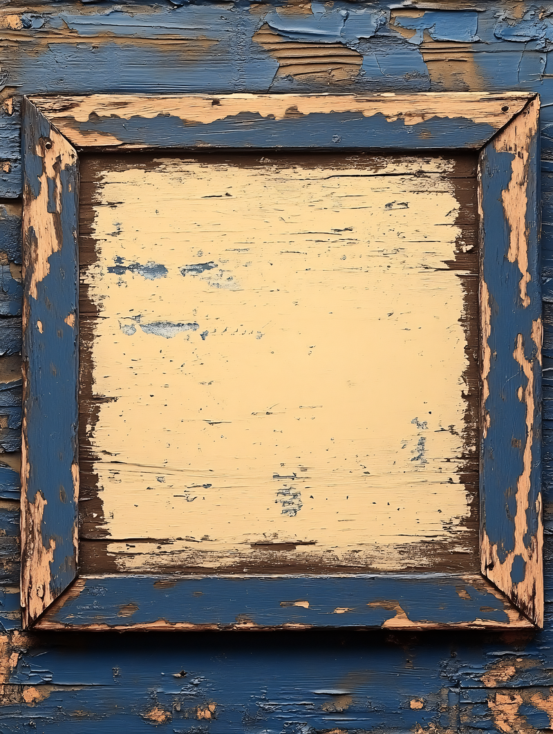 Peeling Paint Frame