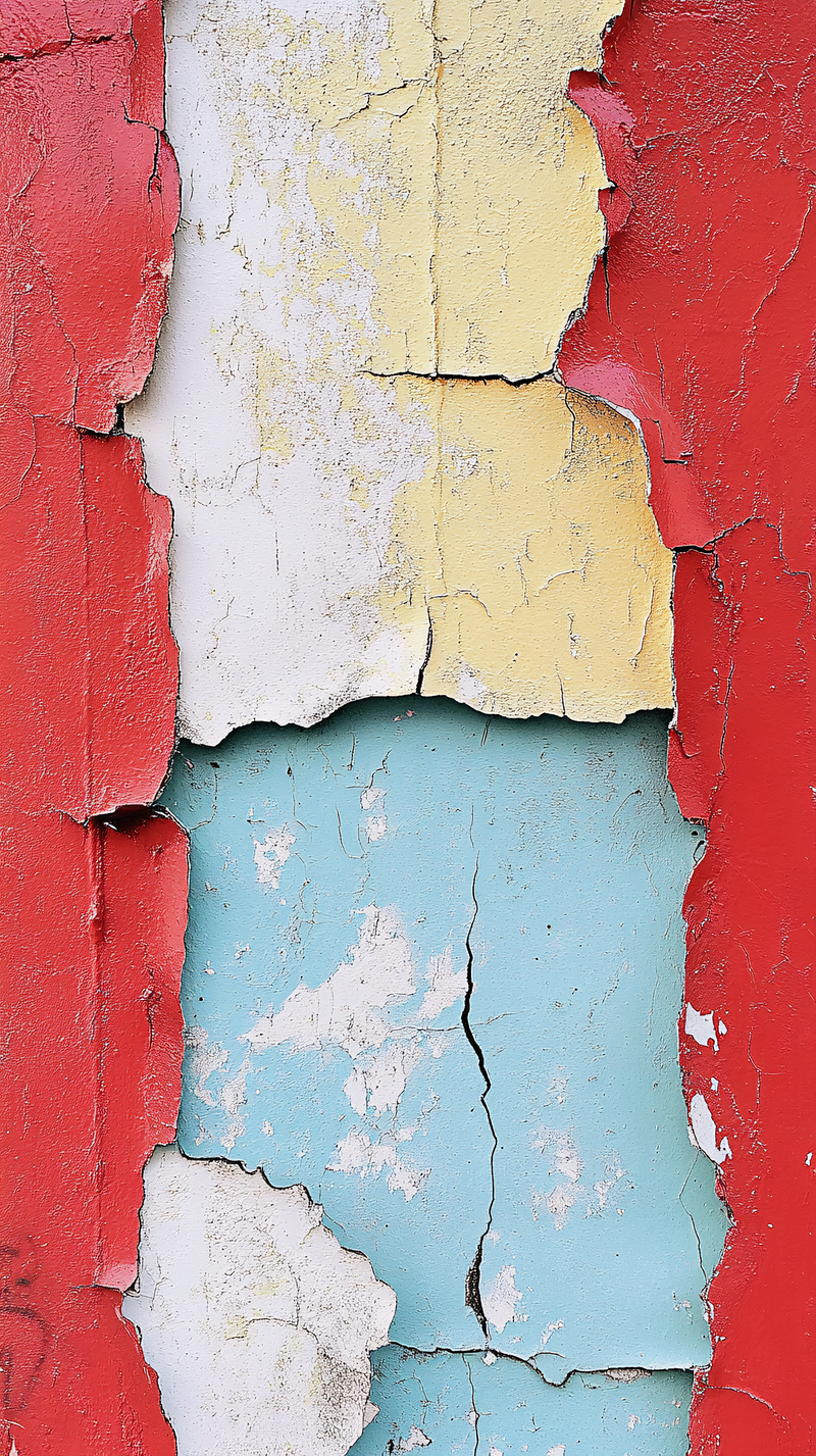 Peeling Paint Layers