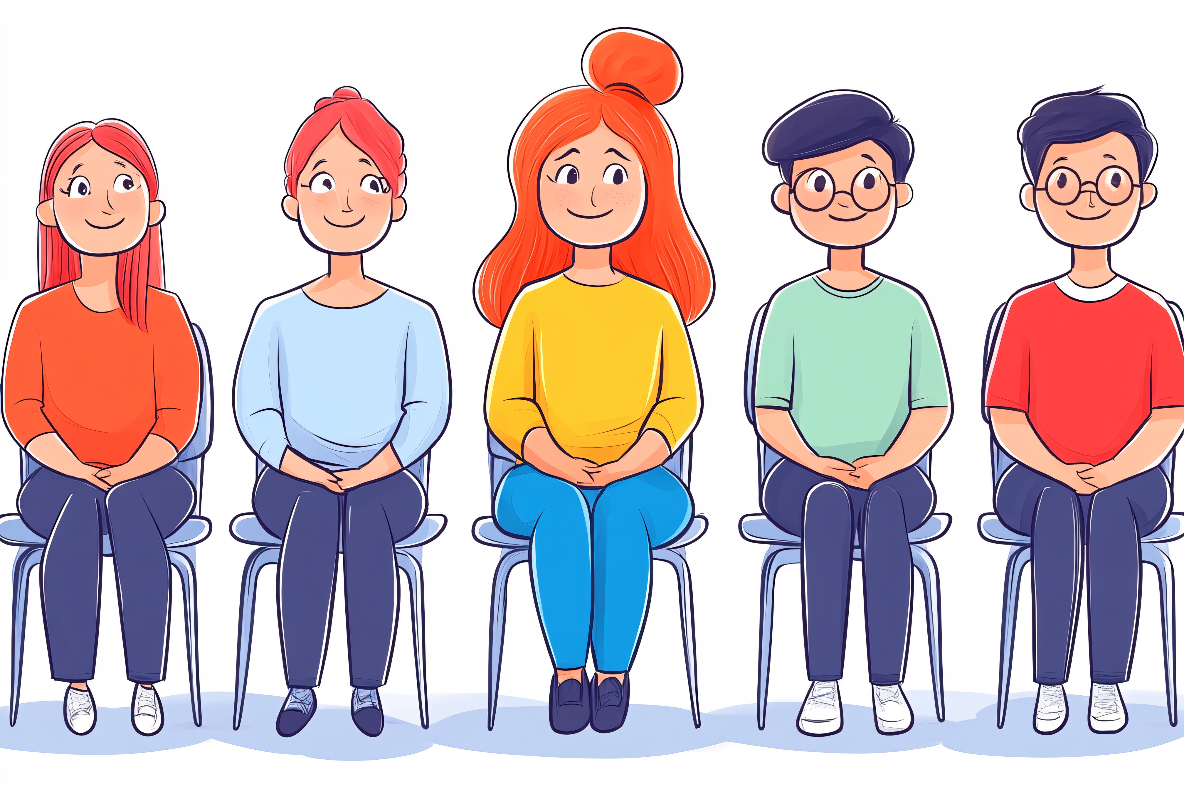 People Sitting on Chairs