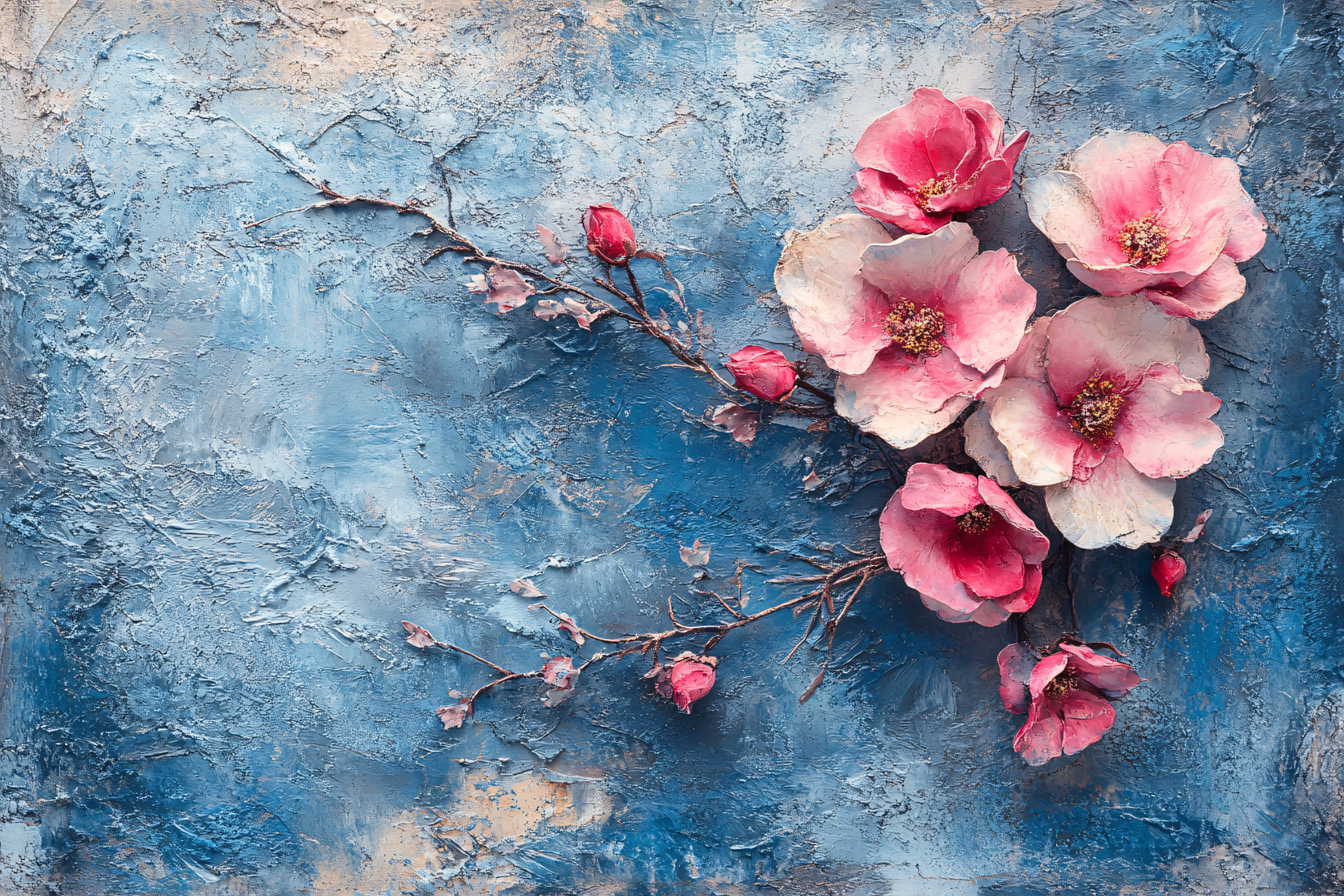 Pink Floral Bloom