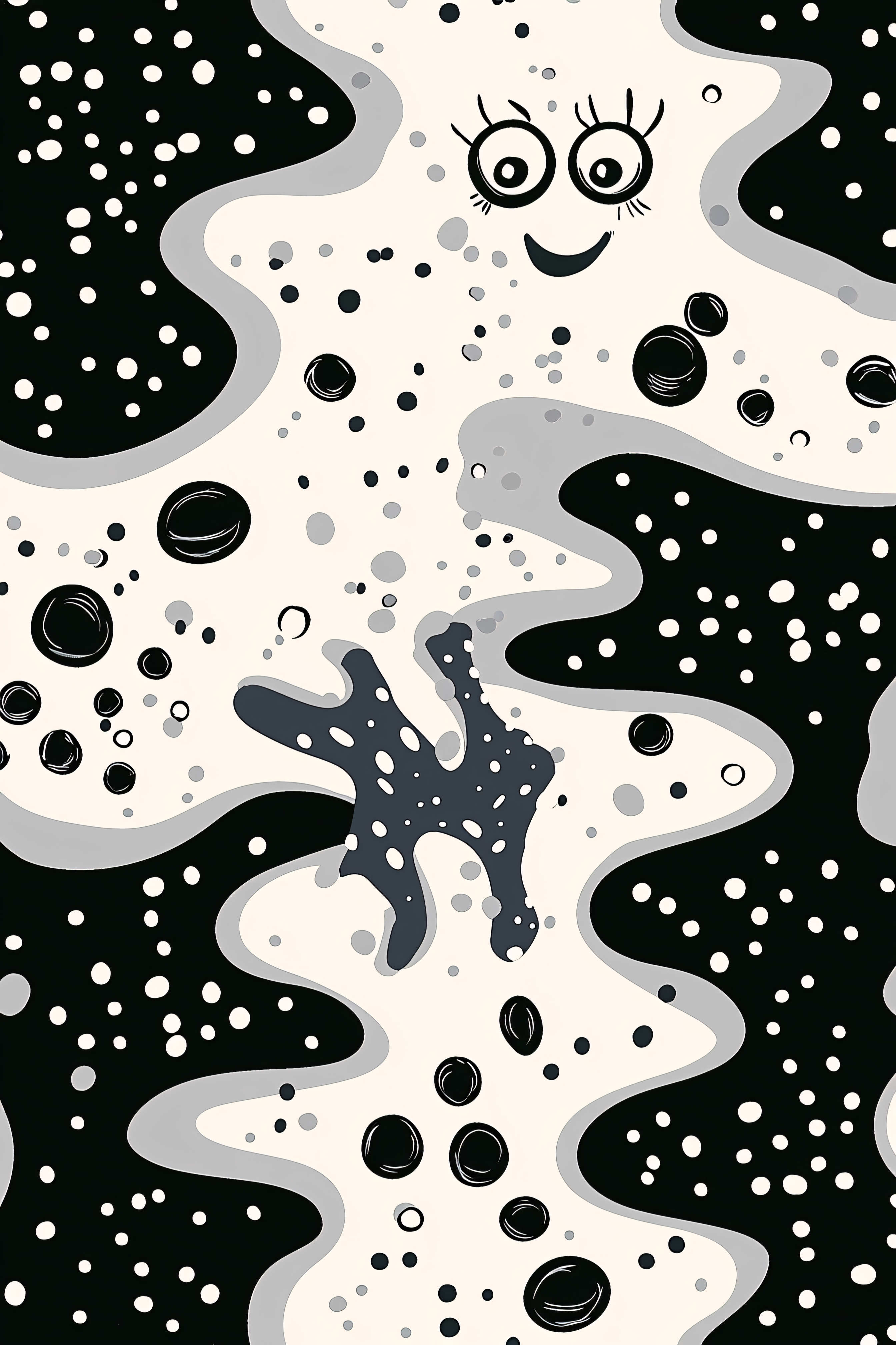 Playful Blob Pattern