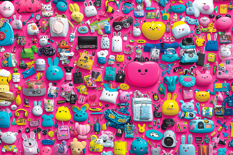 Playful Collection Of Kawaii Accessories