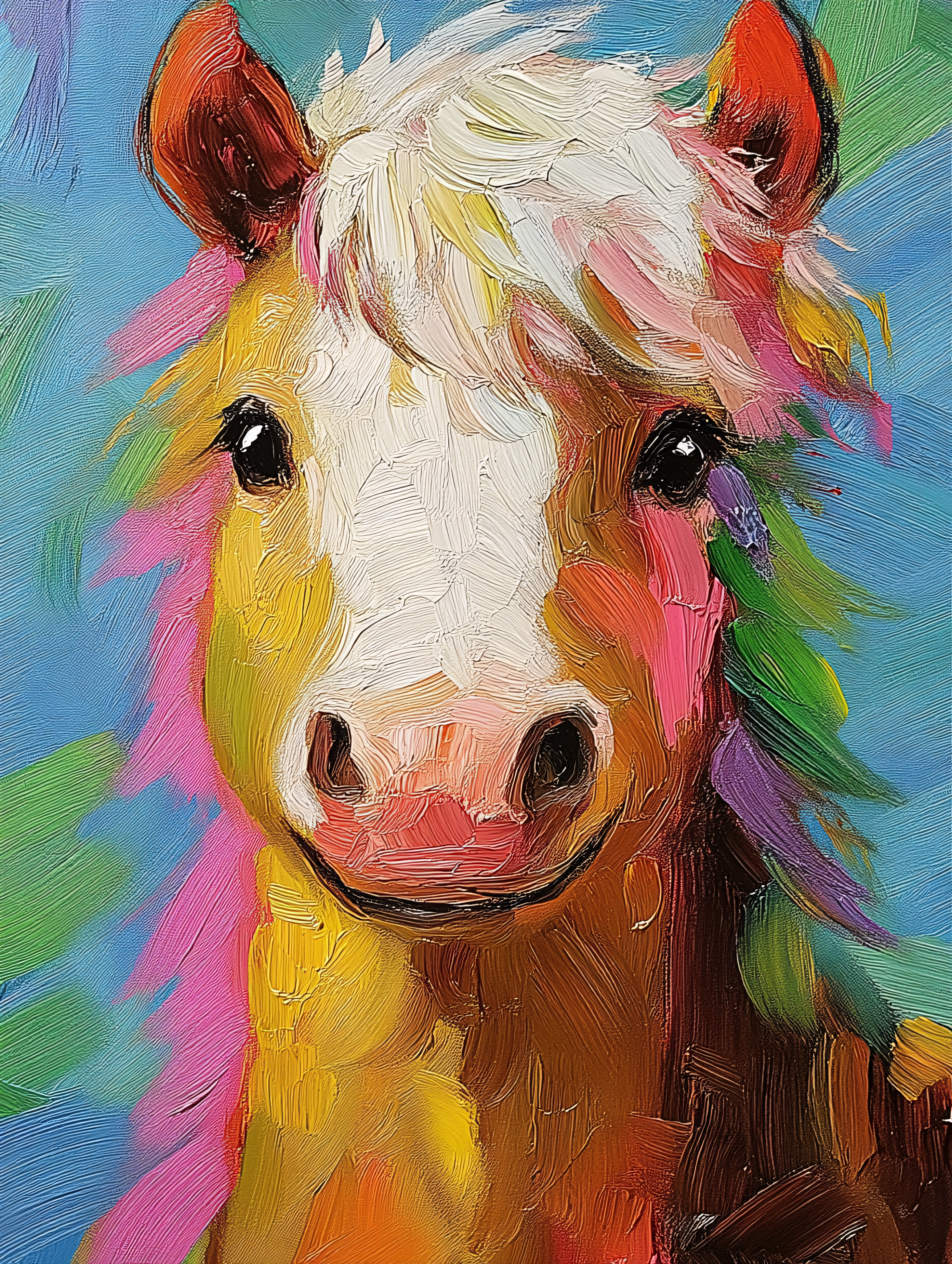 Playful Pony Portrait