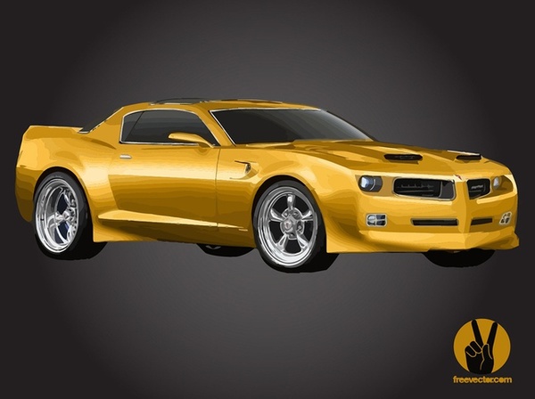 Pontiac Firebird Free Vector