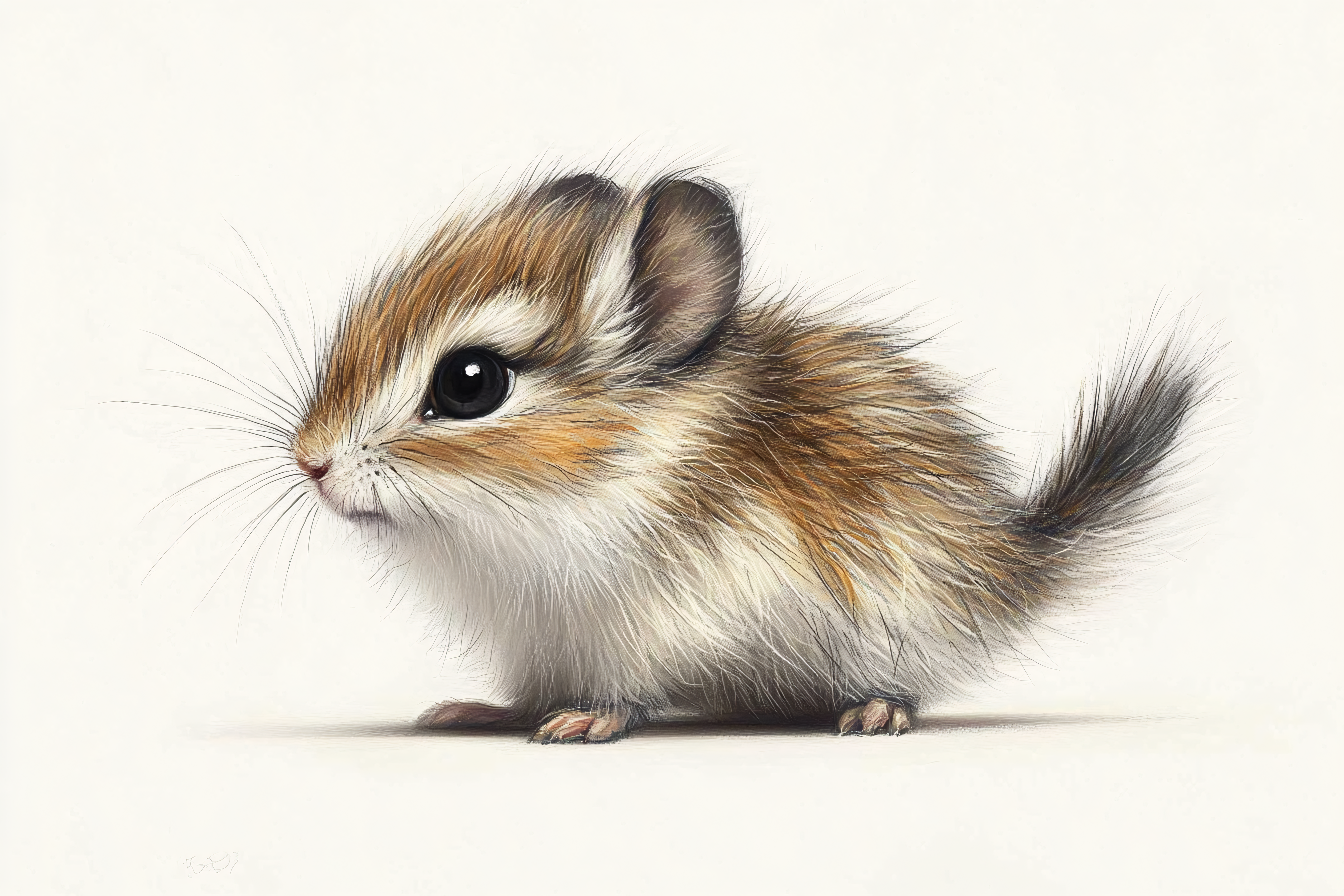 Portrait Of A Cute Mouse