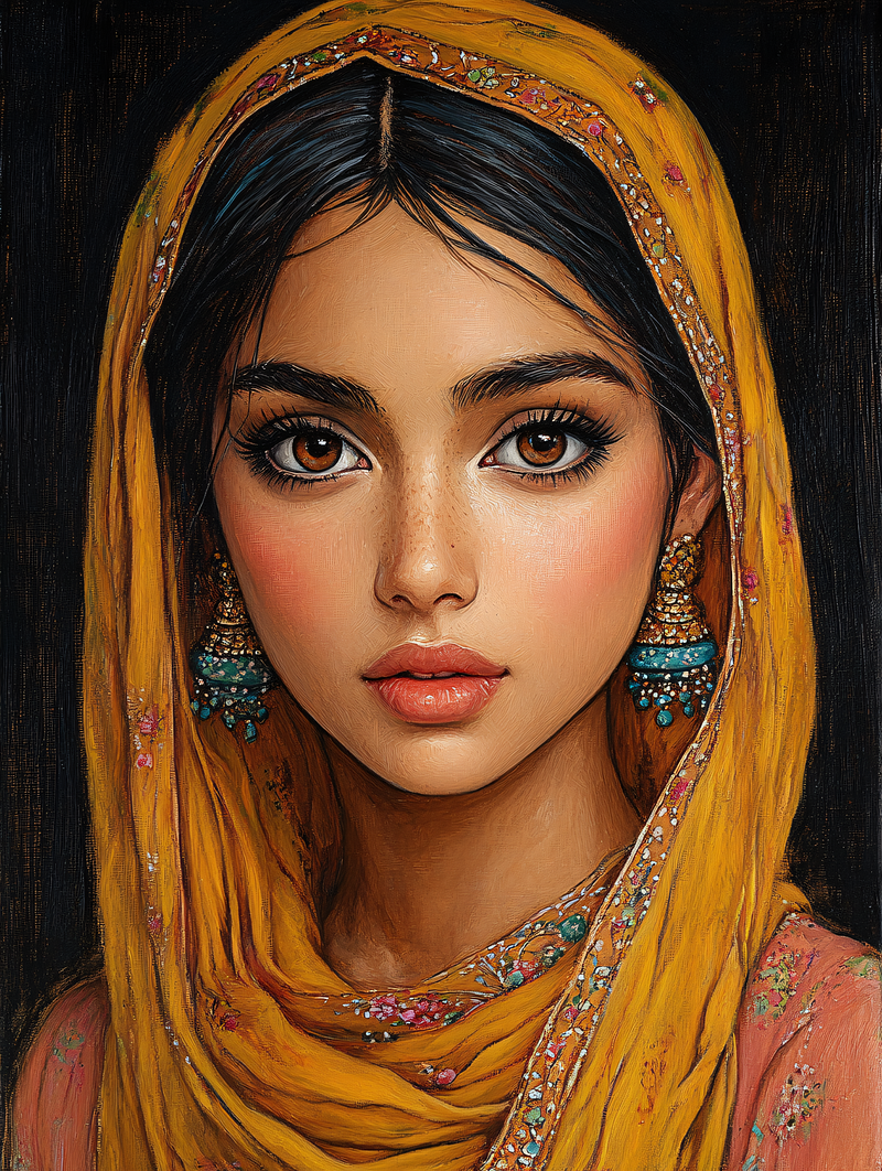 Portrait Of A Young Woman