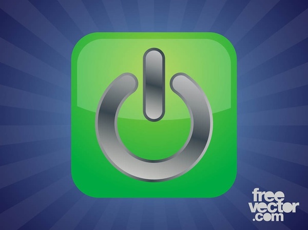 Power Button Free Vector