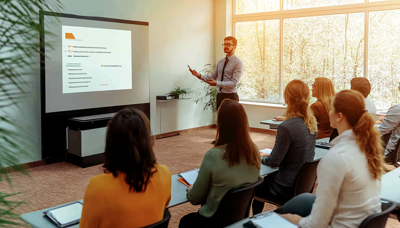 Presentation In Classroom