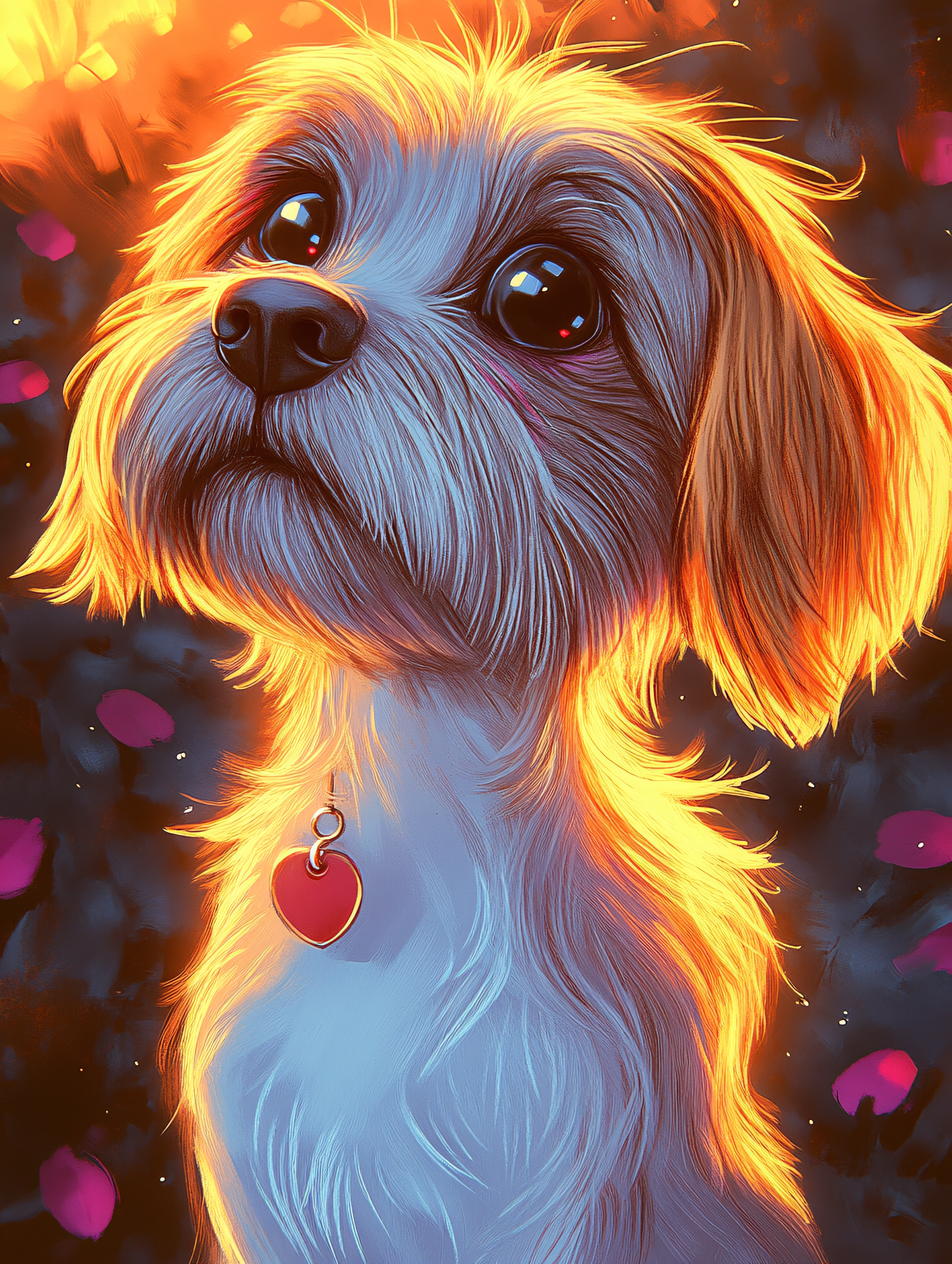 Puppy Love Portrait