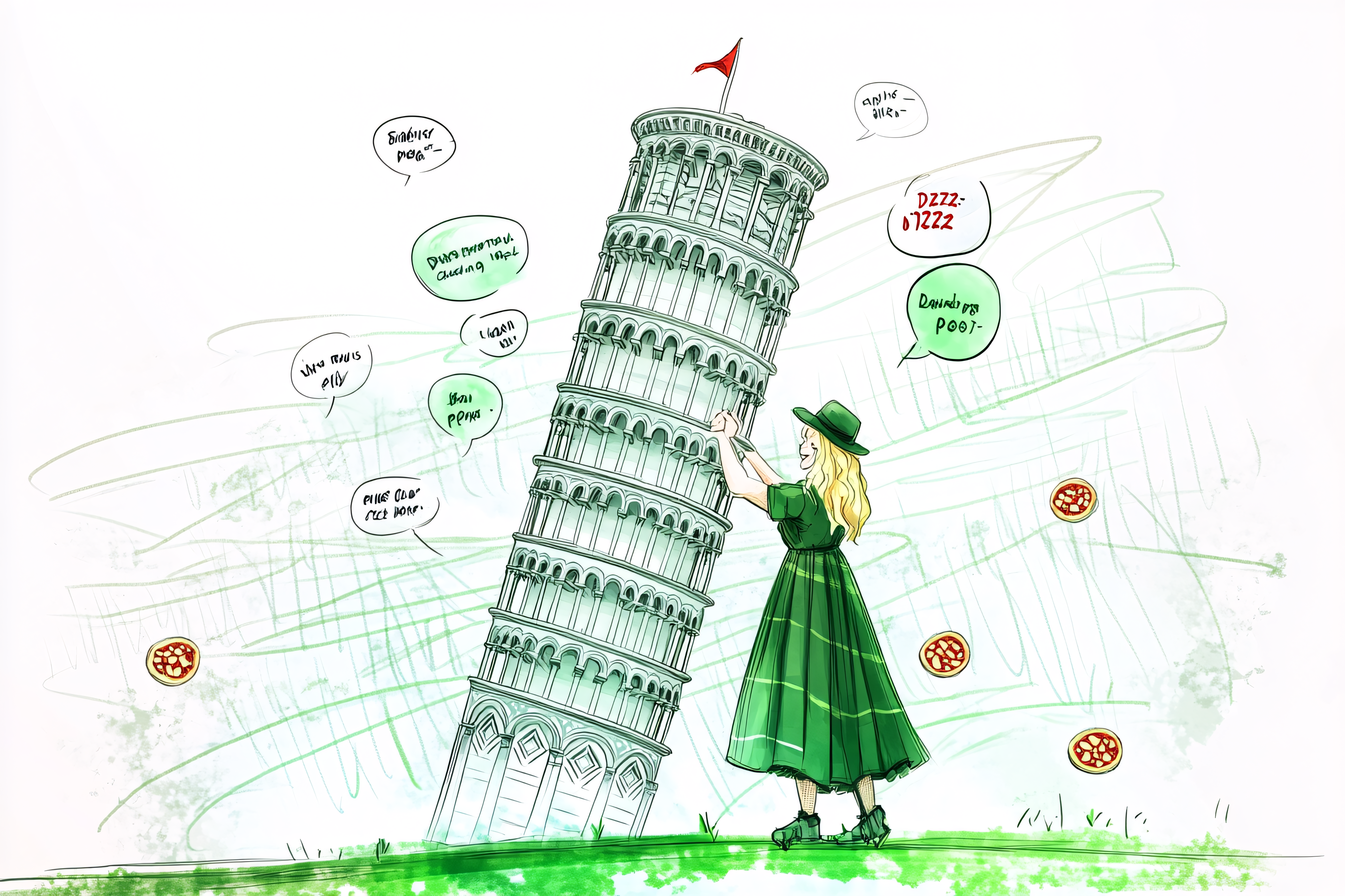 Pushing Pisa Tower