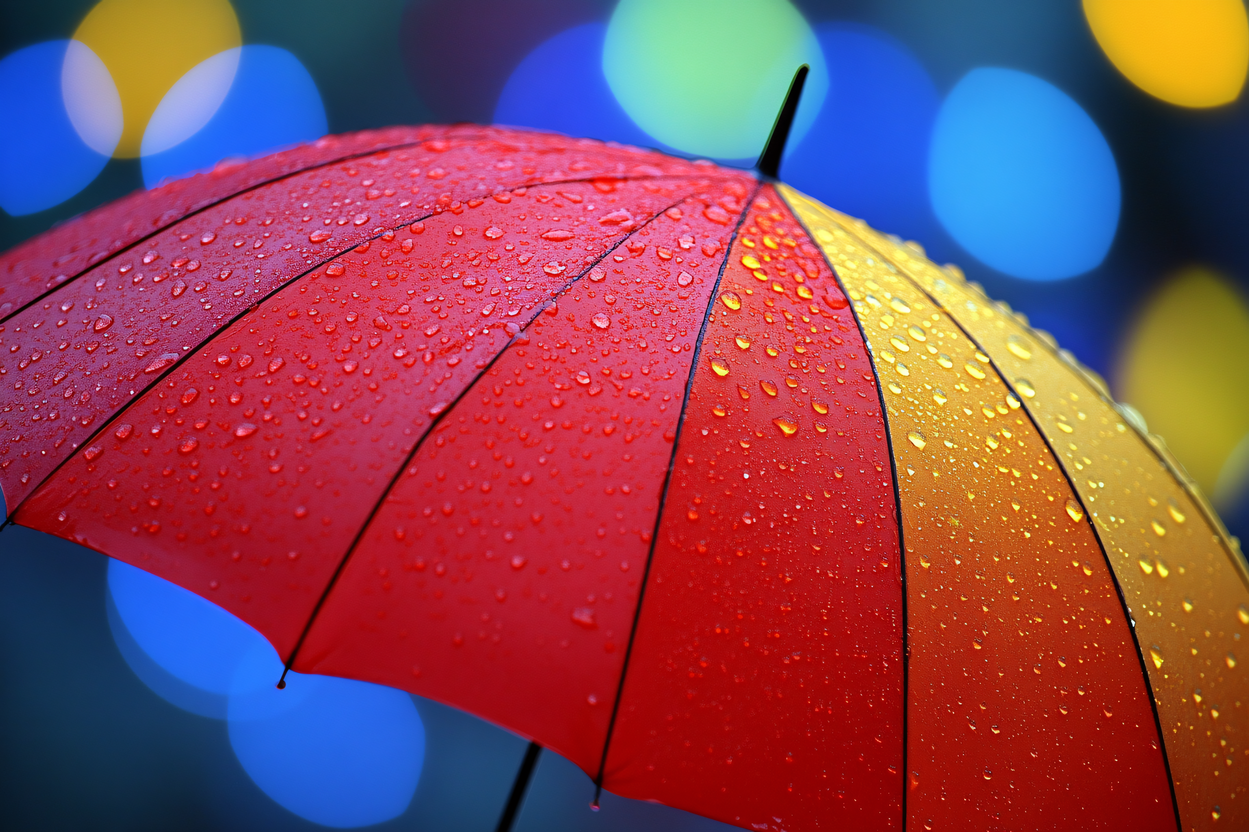 Rain-Kissed Umbrella