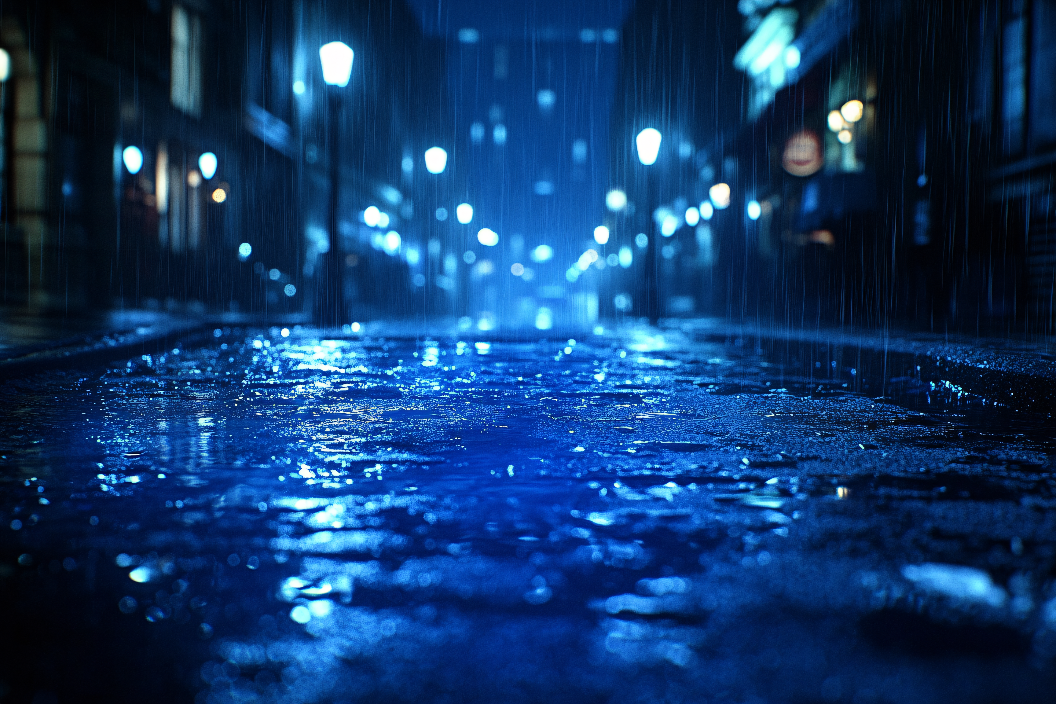 Rainy Night Street