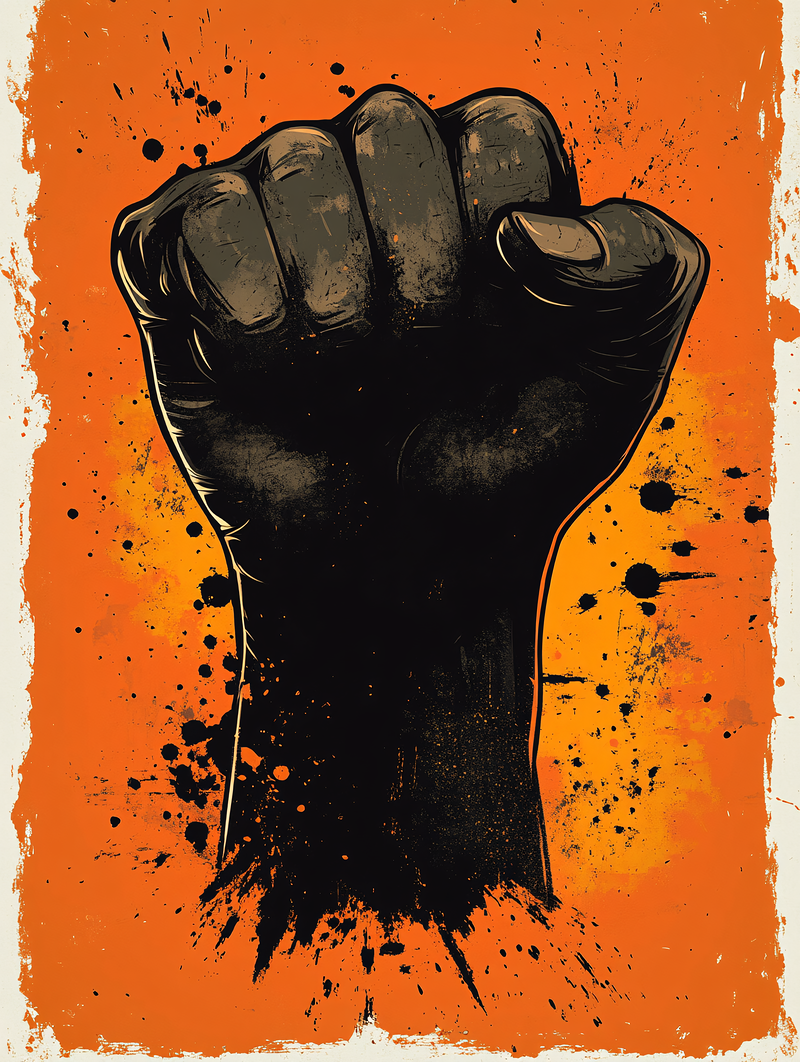Raised Fist Symbol