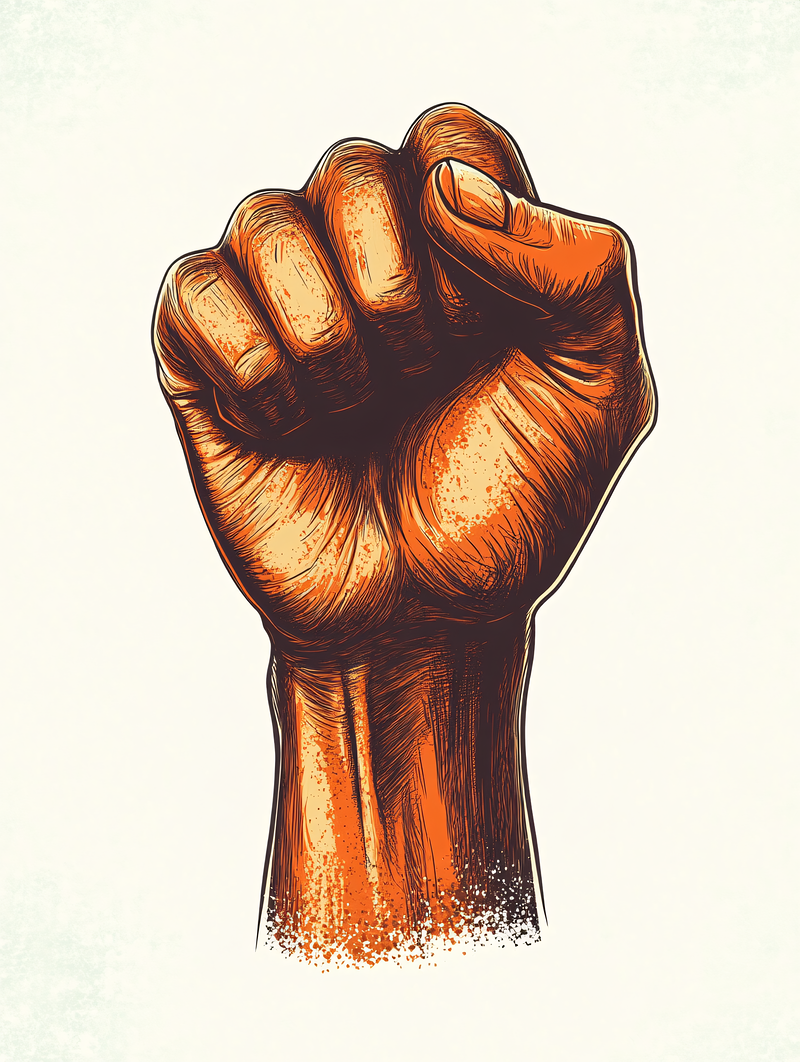 Raised Fist Symbol