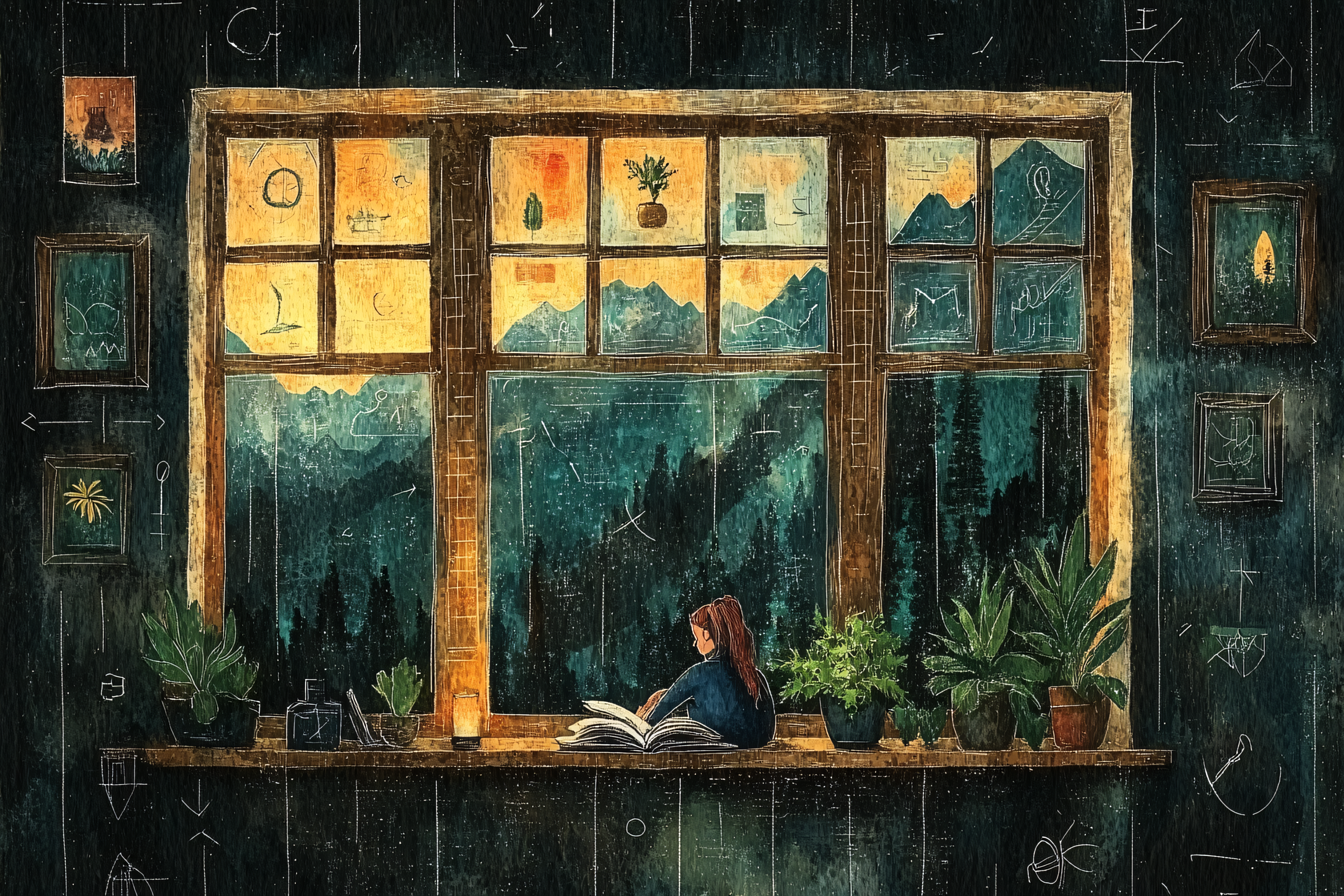 Reading by the Window