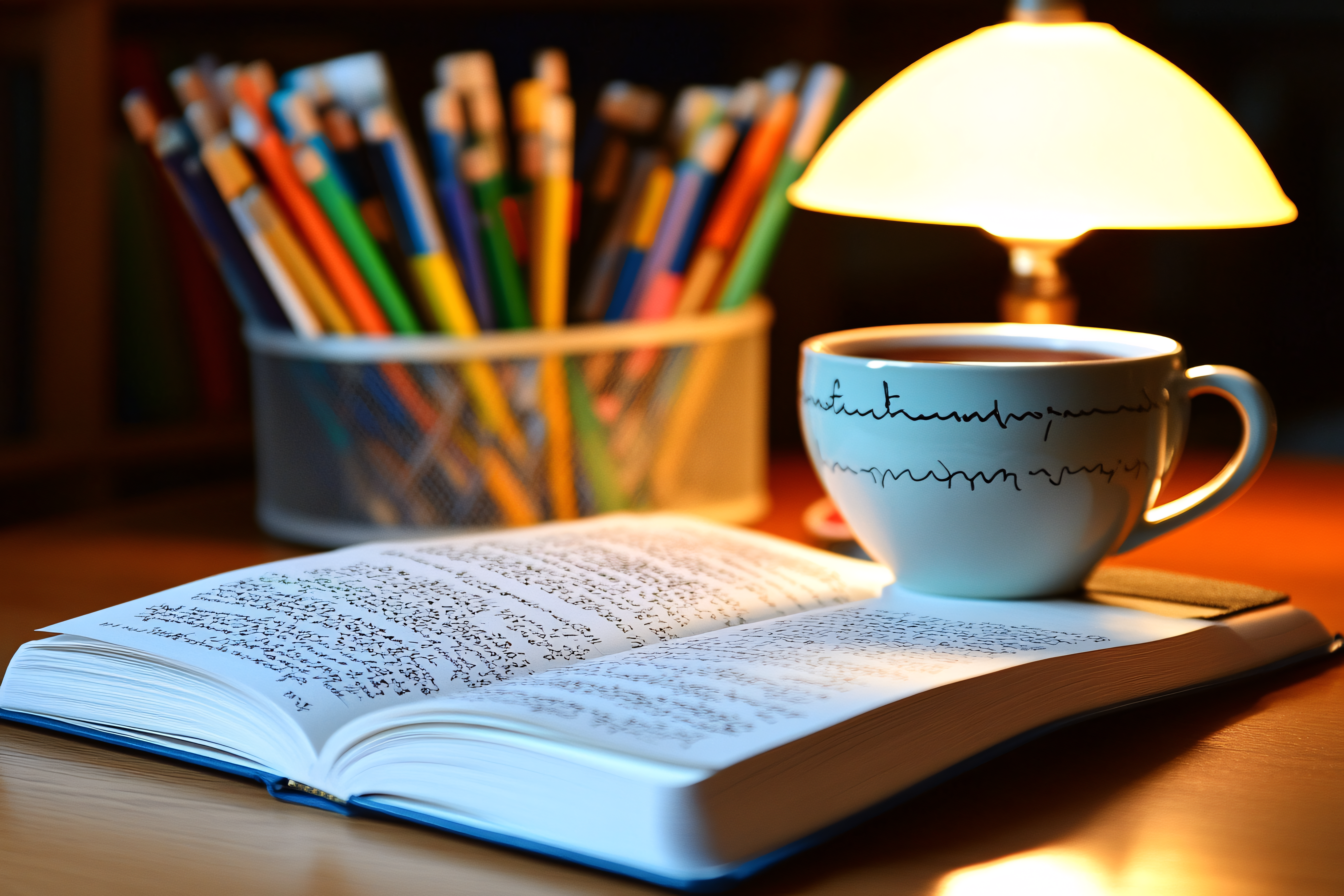 Reading Time With Coffee