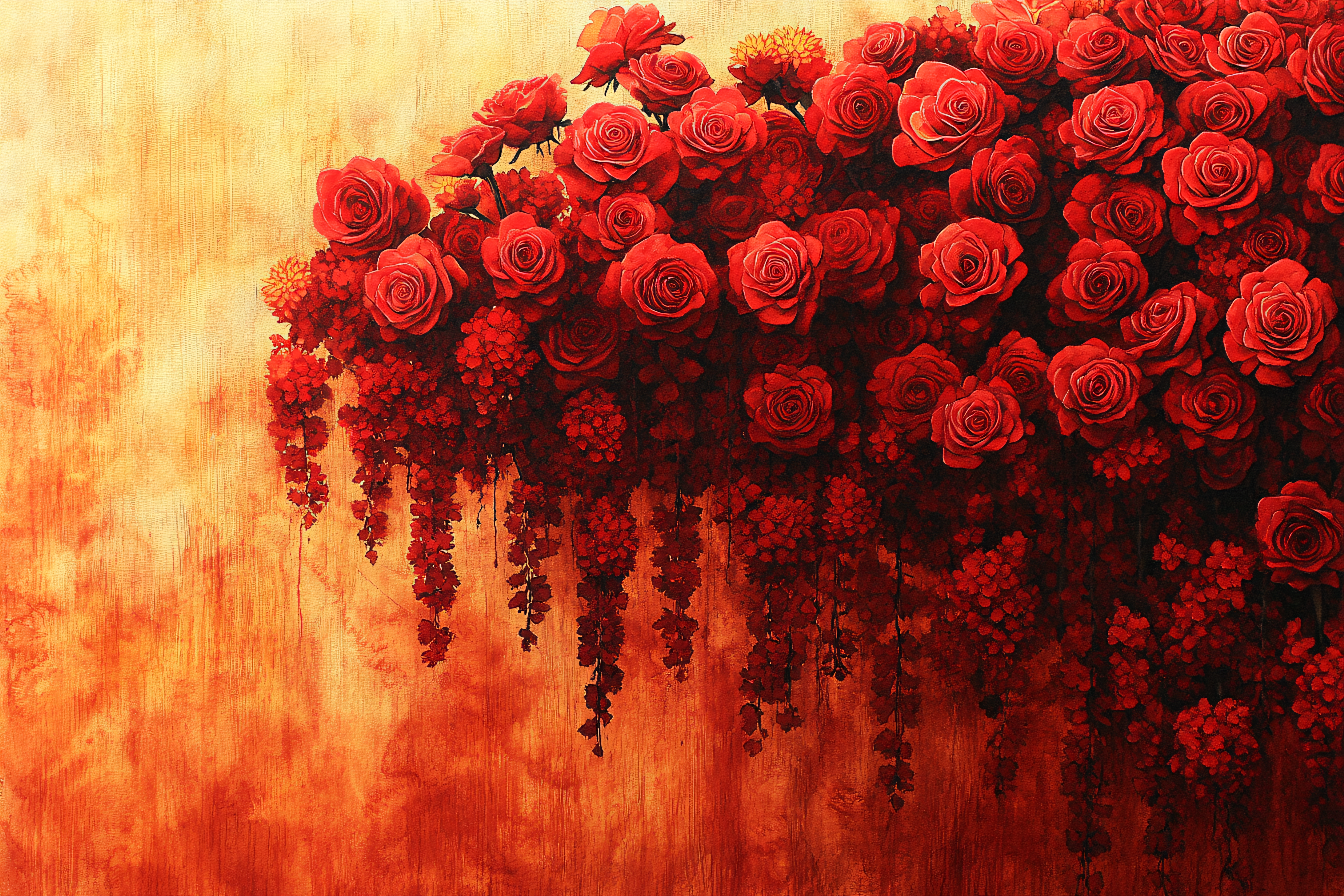 Red Rose Cascade