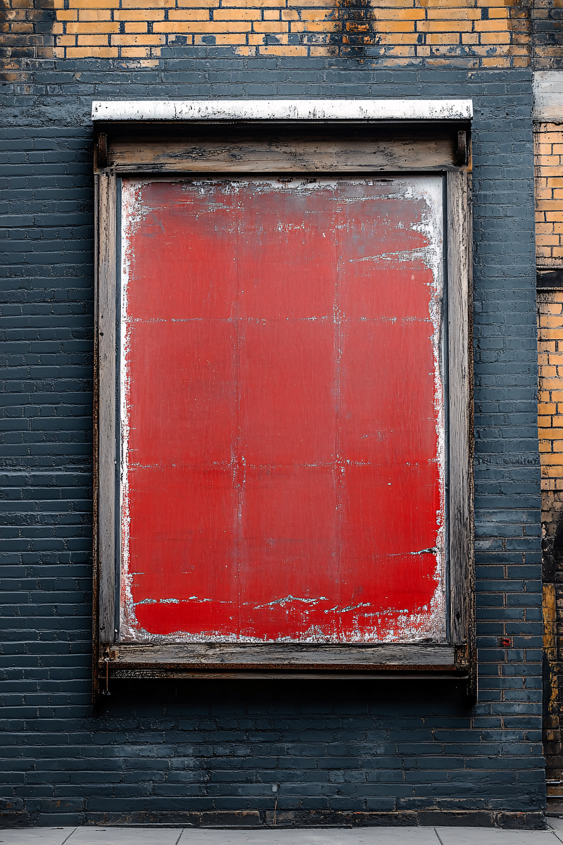 Red Wall Billboard