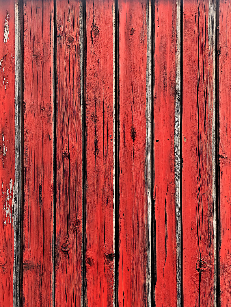 Red Wooden Planks Texture