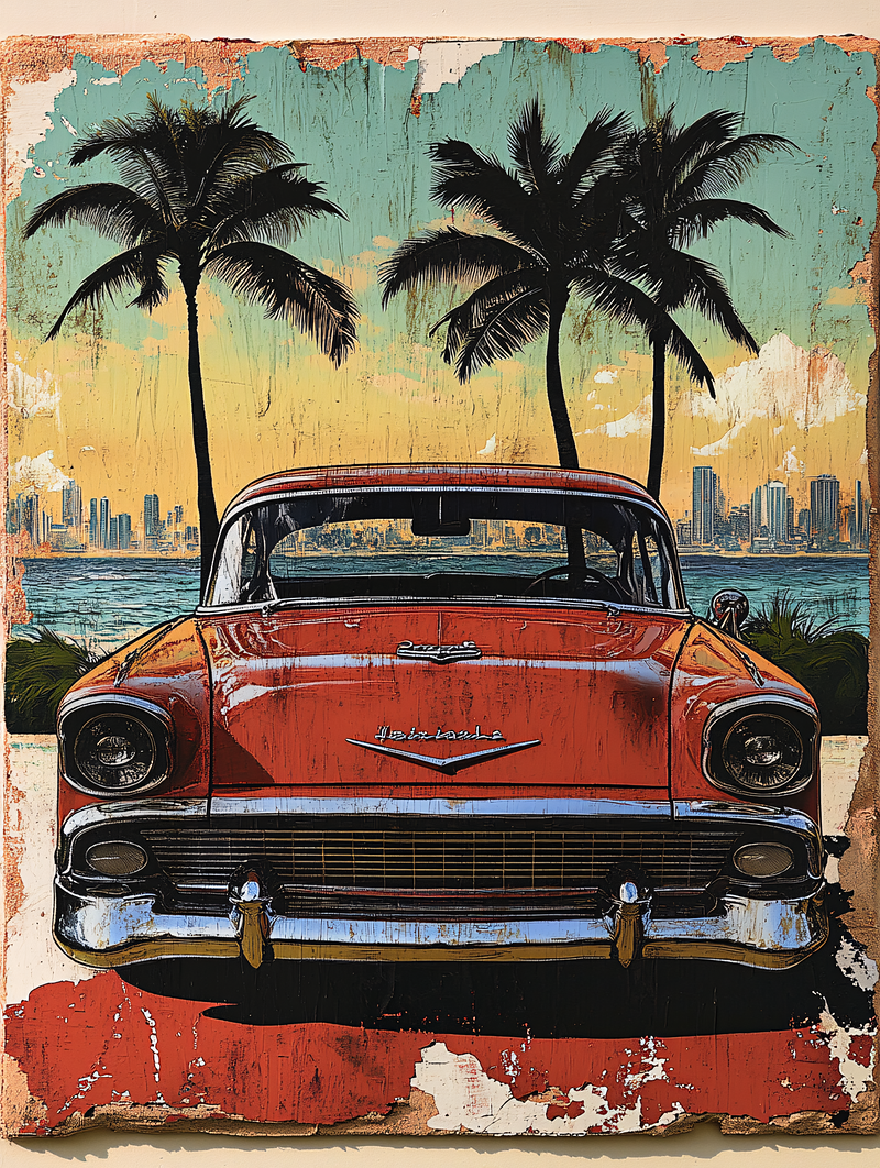 Retro Ride On The Coast