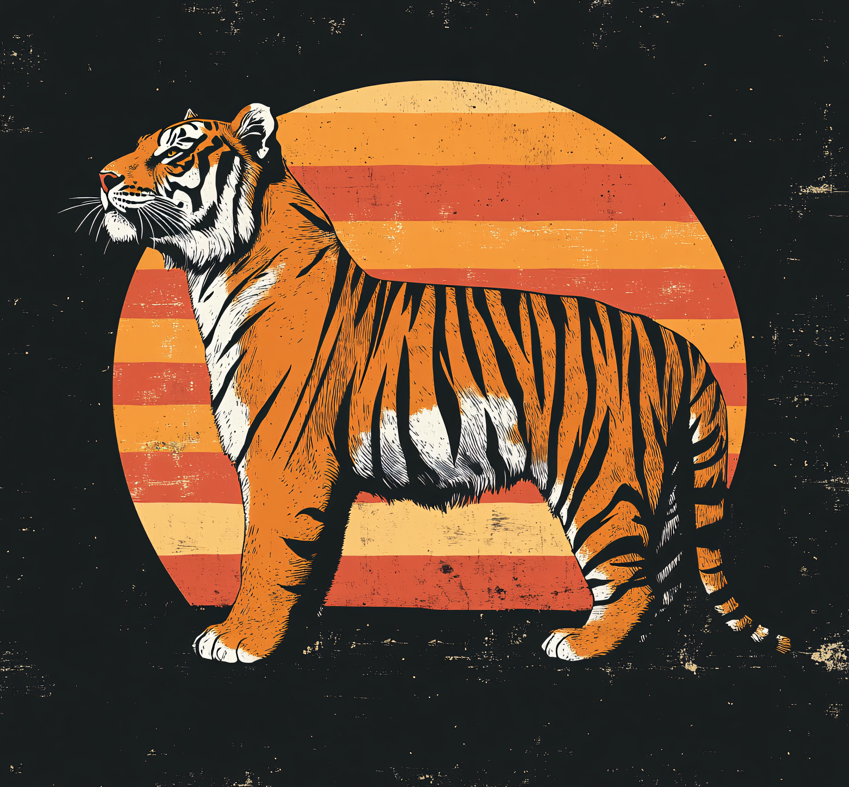 Retro Tiger