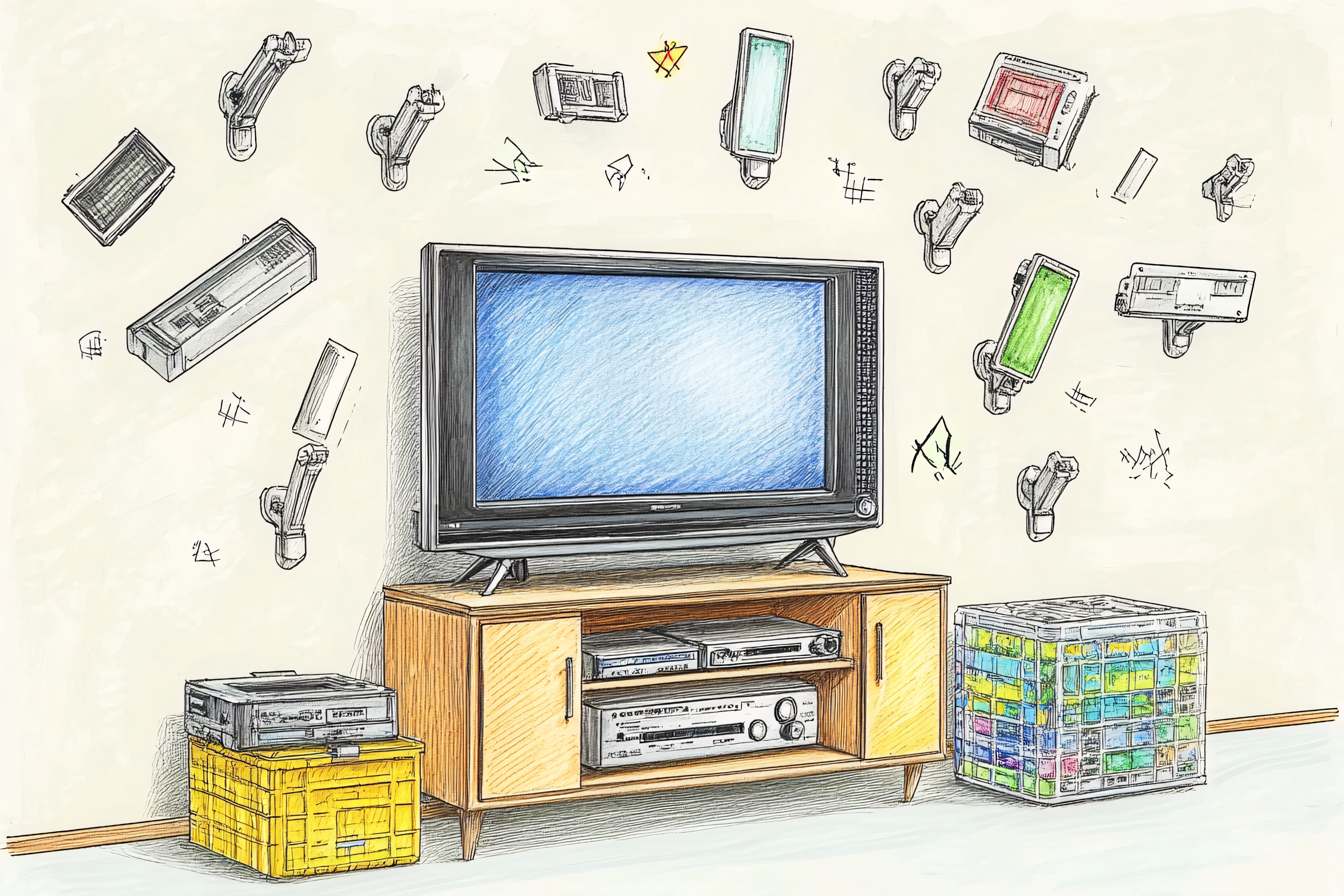 Retro TV Setup