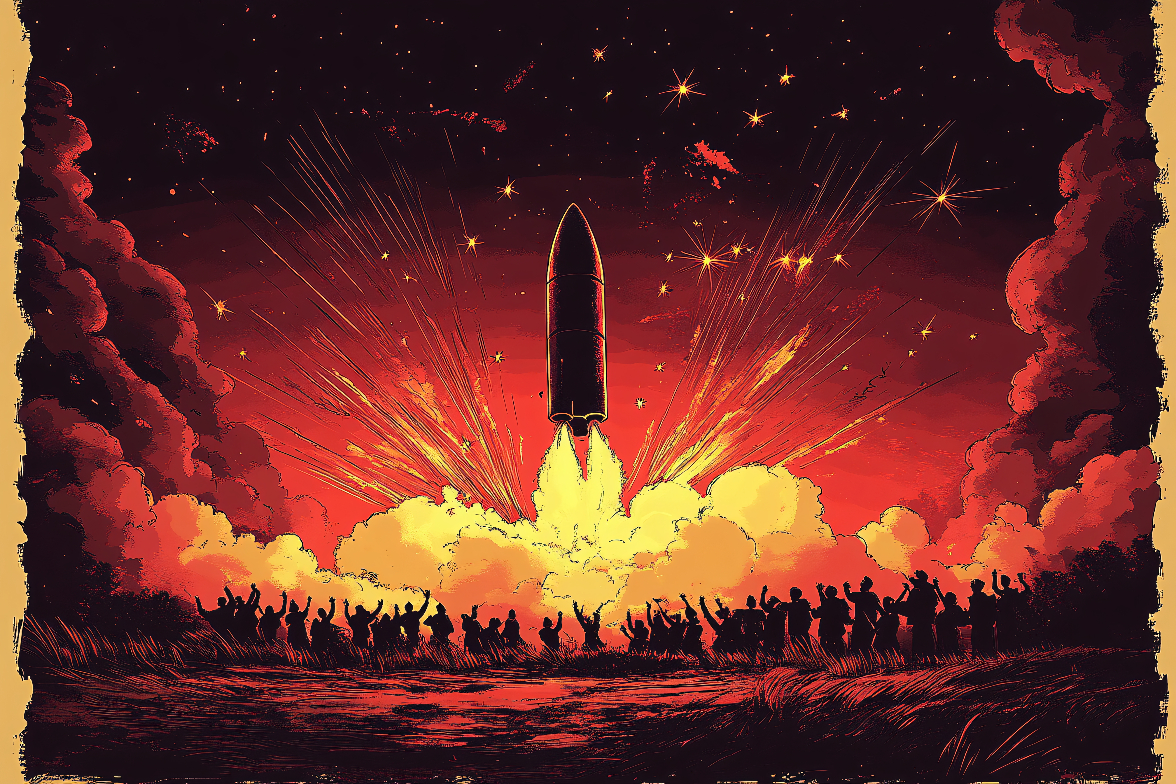 Rocket Launch Celebration
