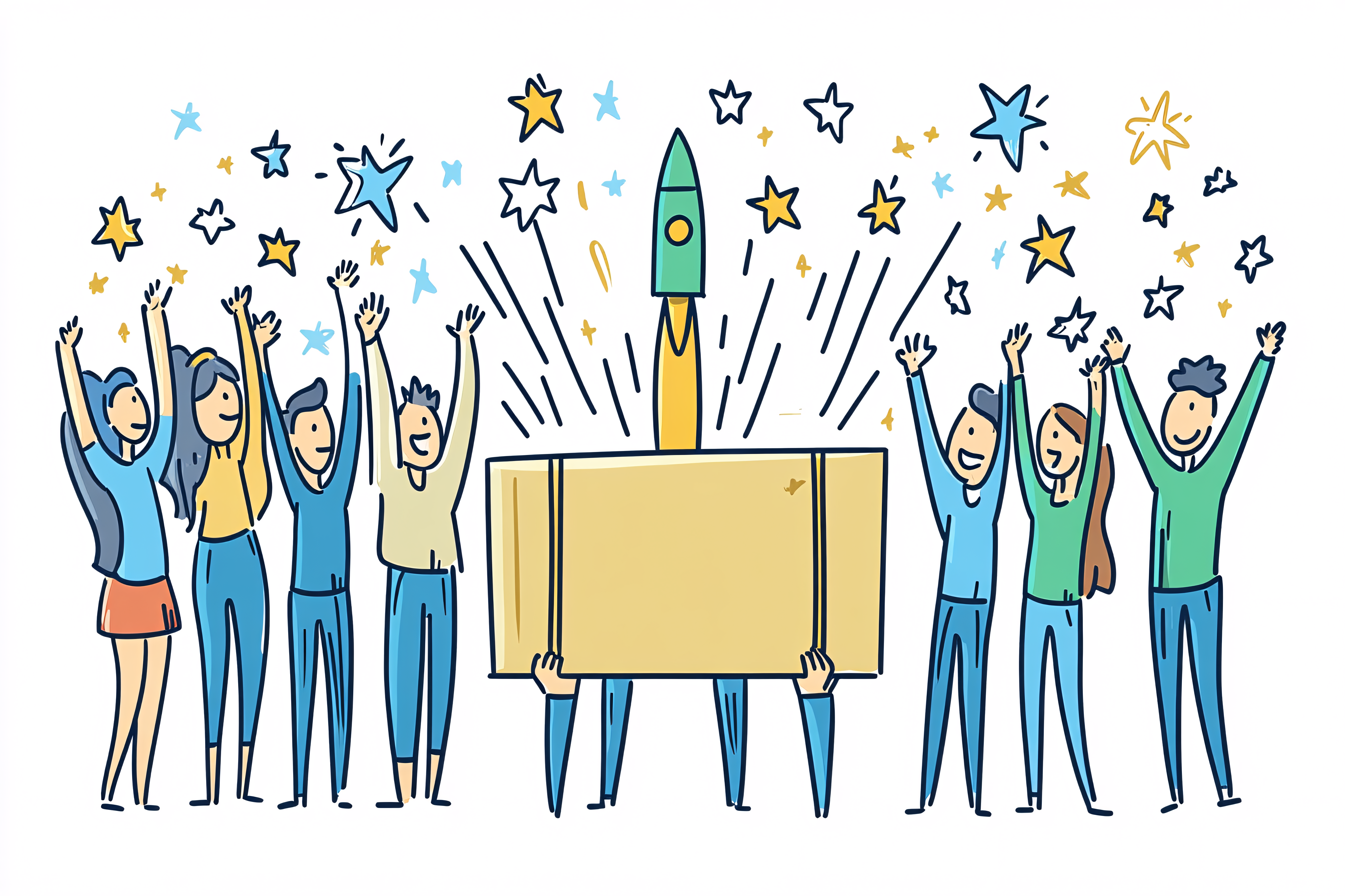 Rocket Launch Celebration