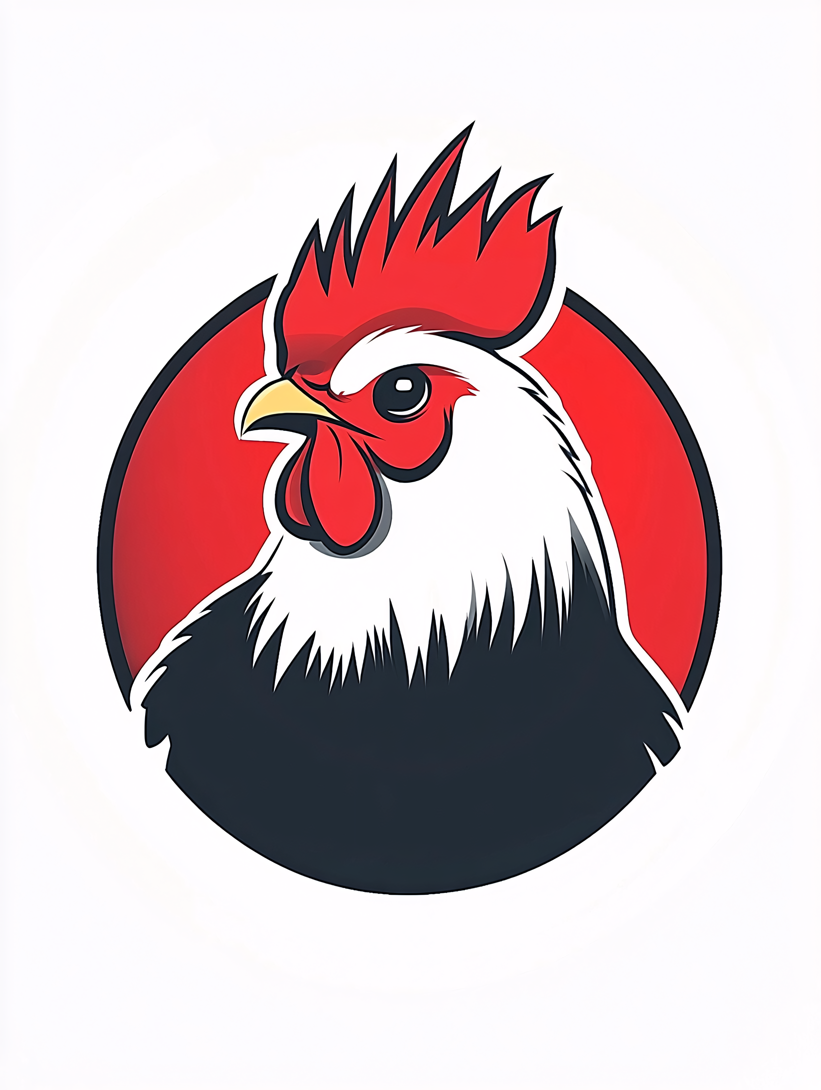 Rooster Head Logo
